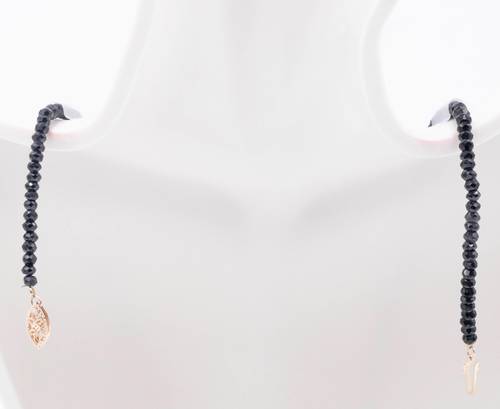 14KY Aquamarine with Spinel Necklace - Taj Mahal Gems