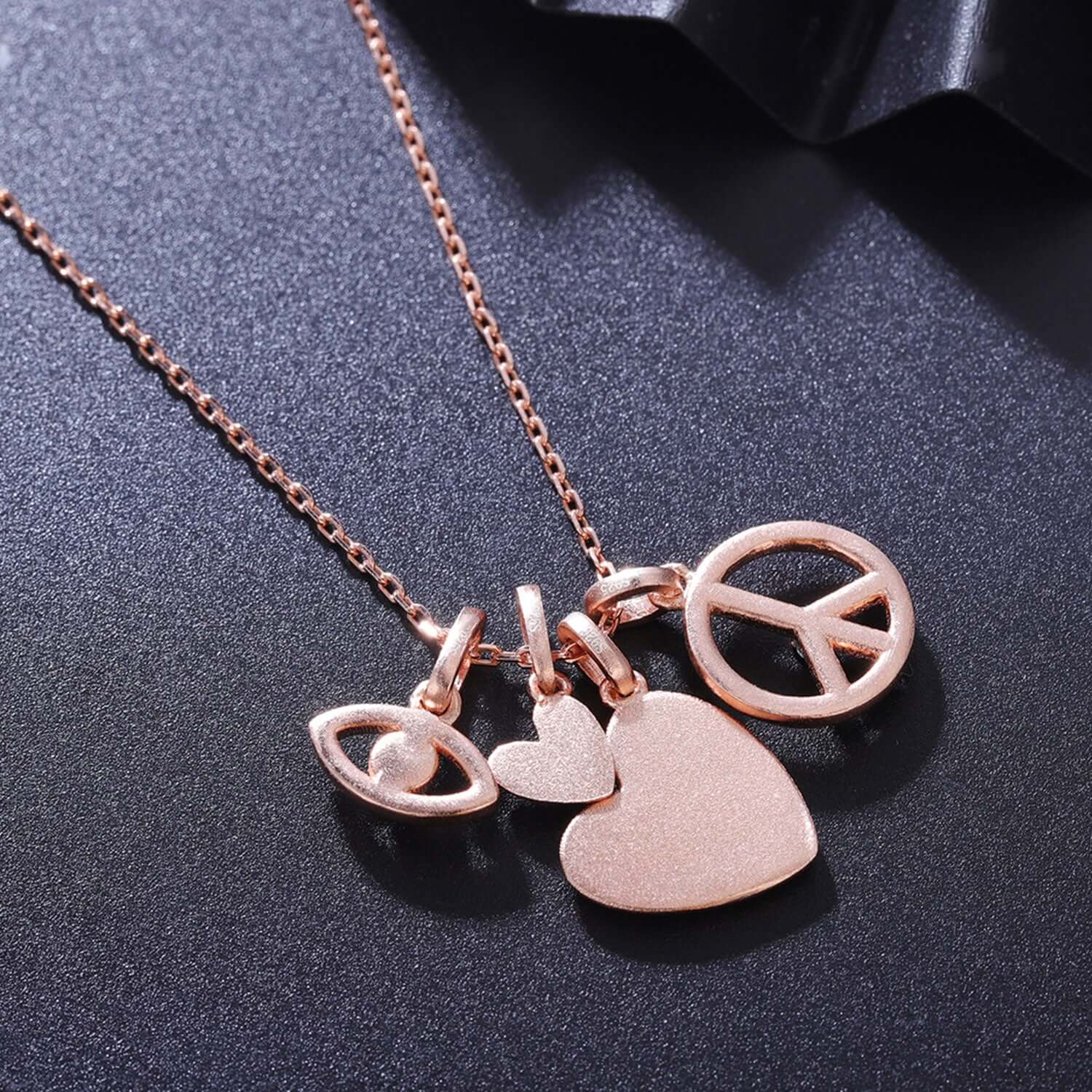 18k Gold Plated Charm Necklace - Taj Mahal Gems