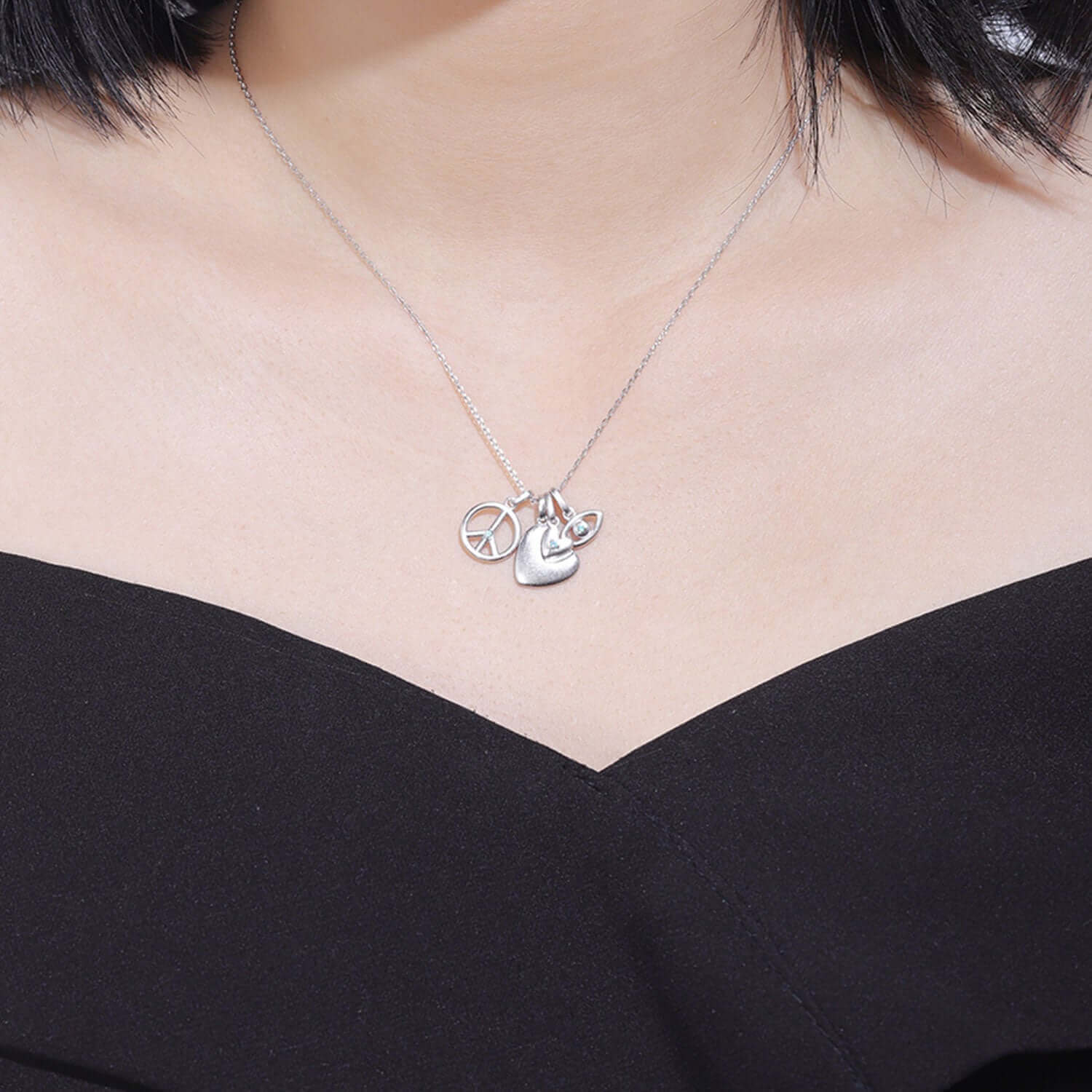 18k Gold Plated Charm Necklace - Taj Mahal Gems