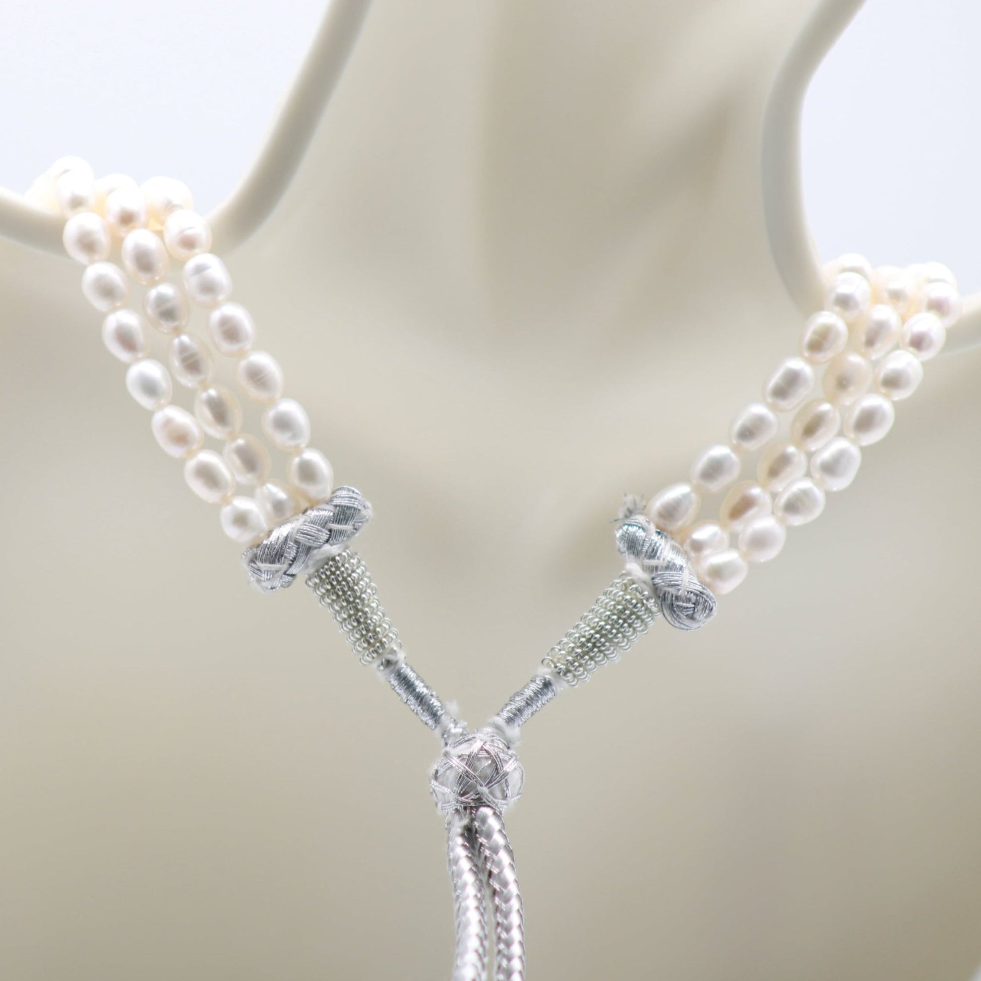 Fresh Water Pearl Layered Necklace - Taj Mahal Gems