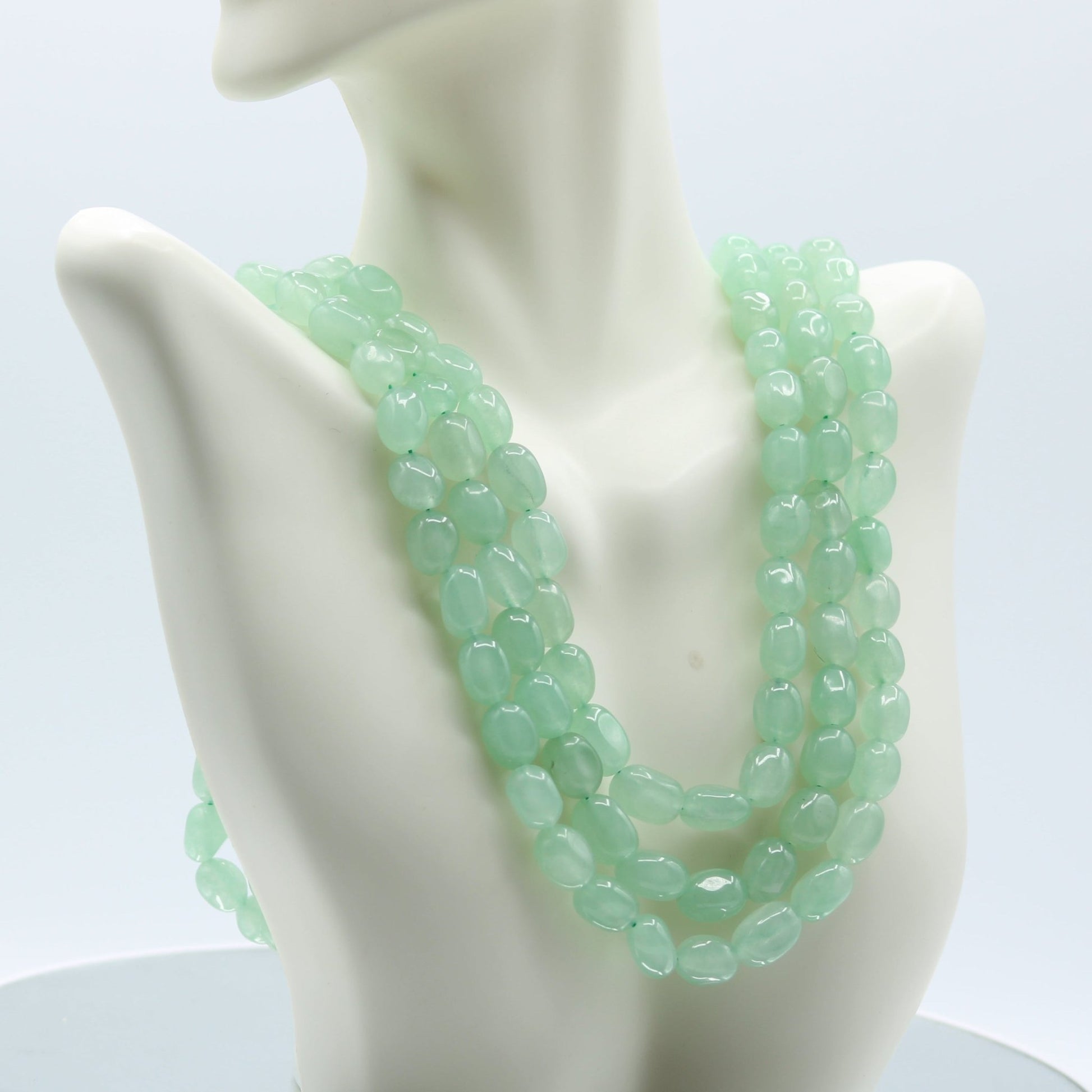 Mint Quartz Necklace - Taj Mahal Gems