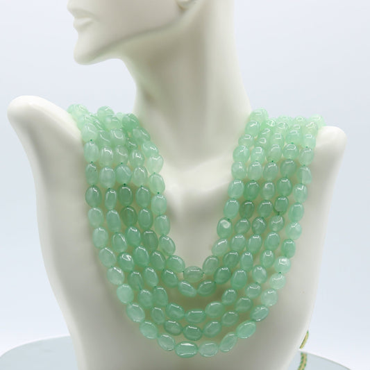 Mint Quartz Necklace - Taj Mahal Gems