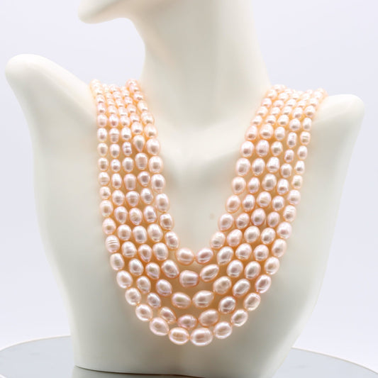 Fresh Water Pearl Layered Necklace - Taj Mahal Gems