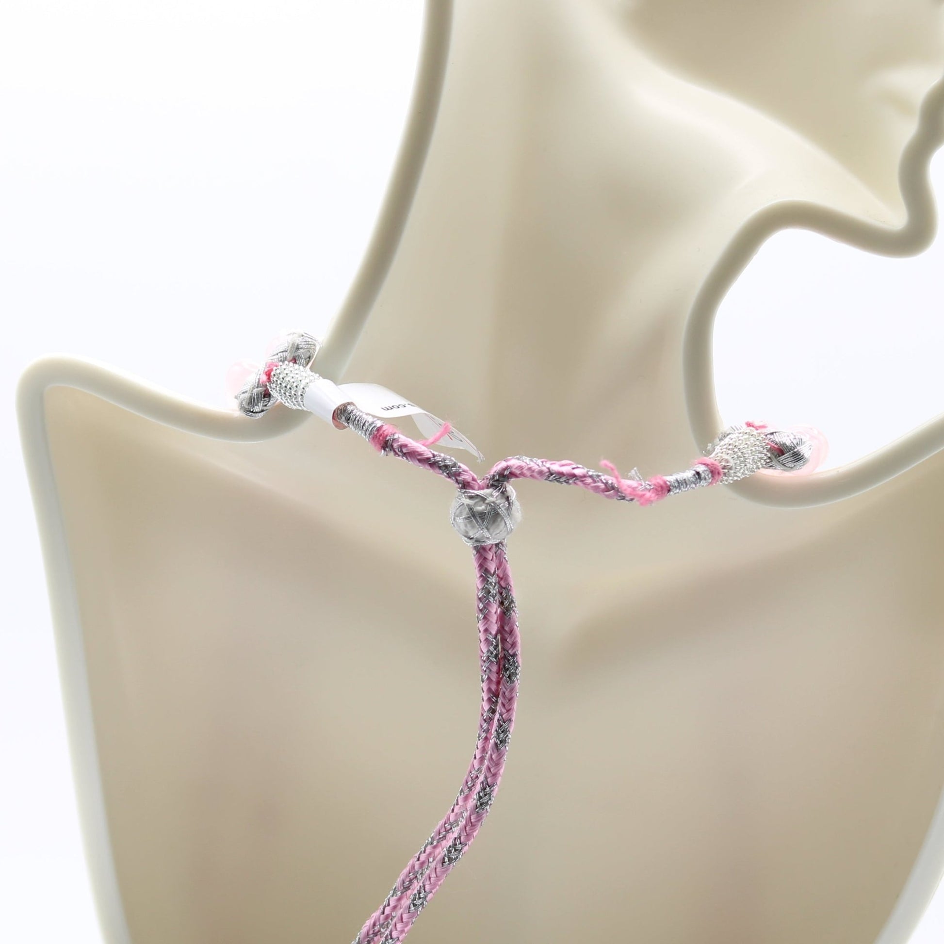 Rose Quartz & Fresh Water Pearl Necklace - Taj Mahal Gems