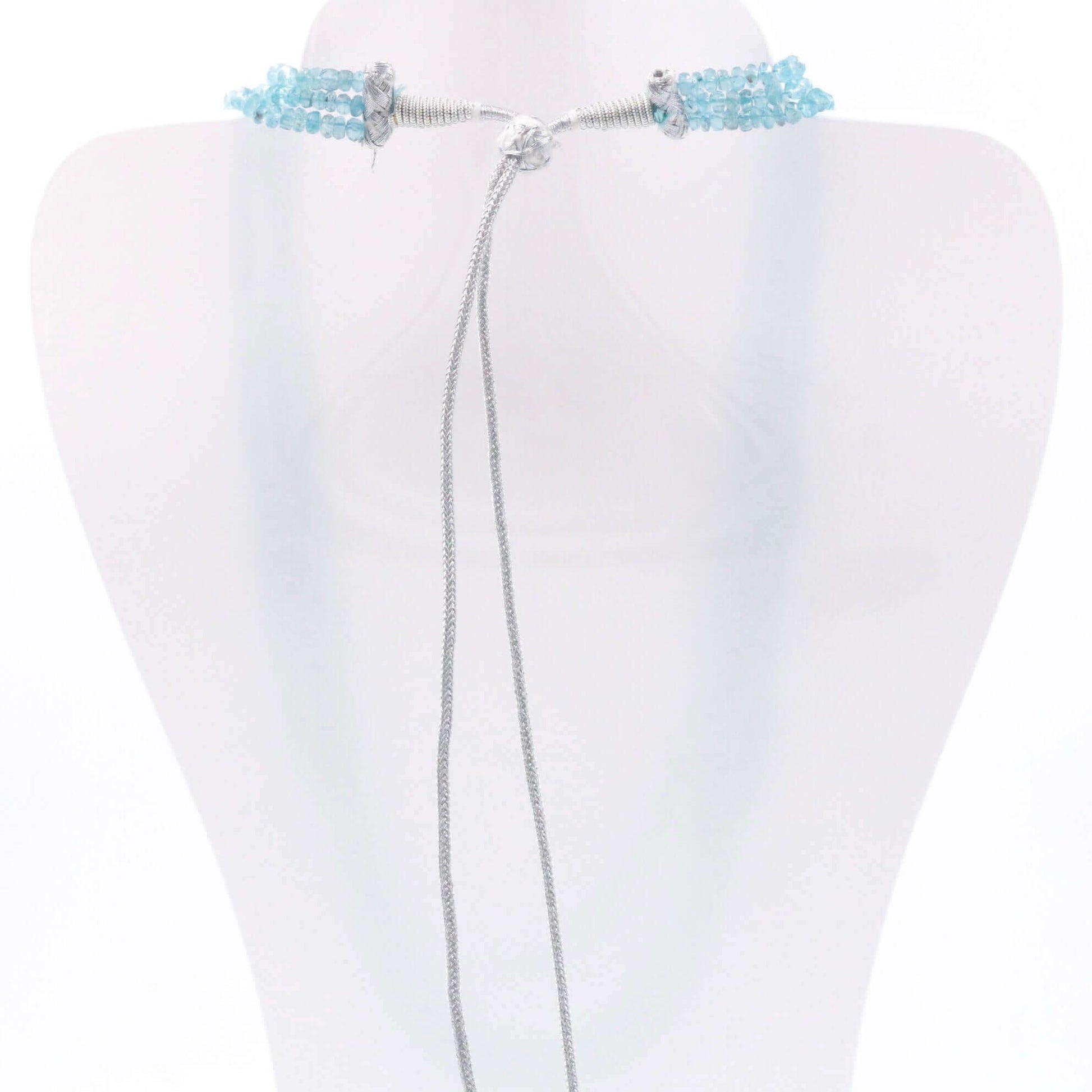 Apatite Necklace - Taj Mahal Gems