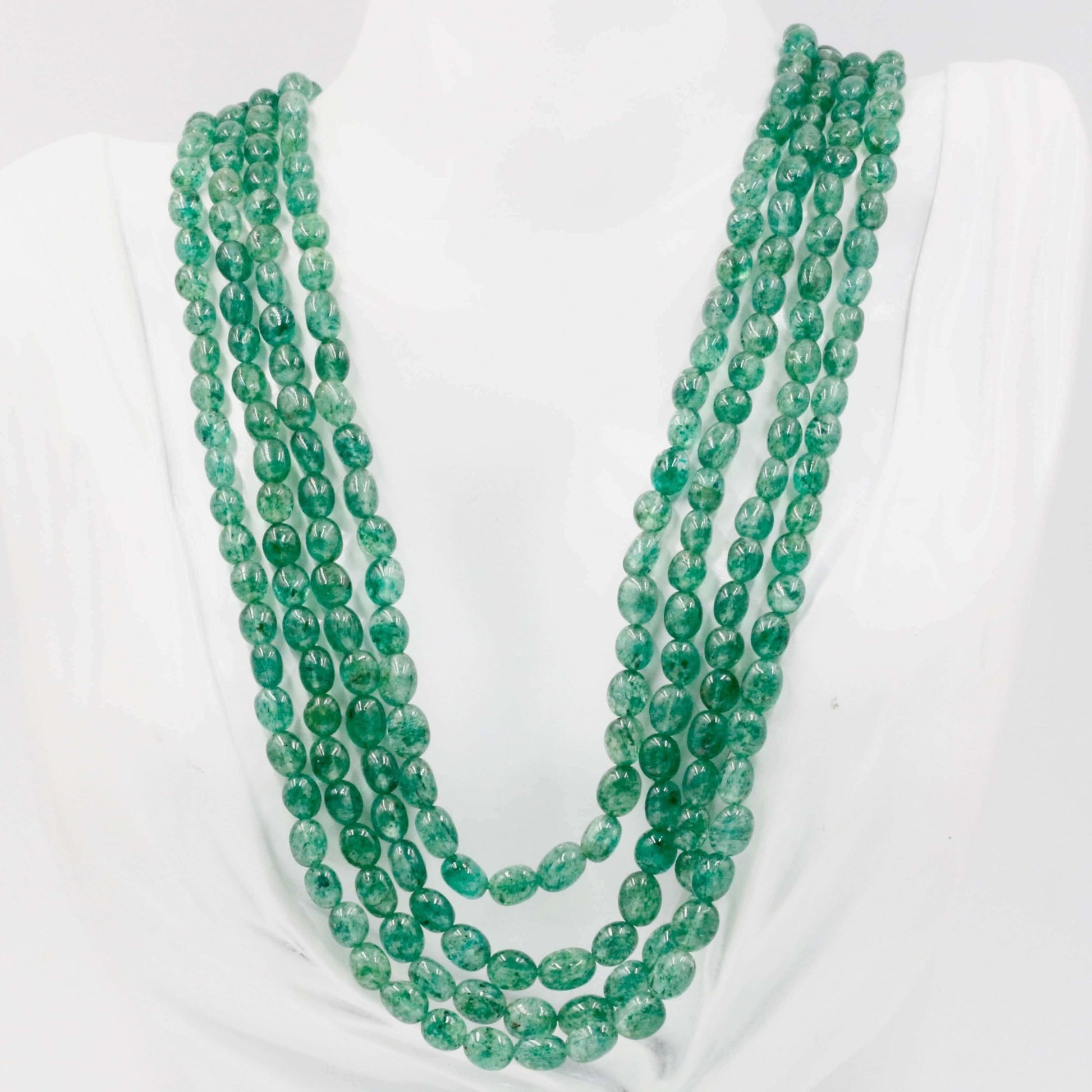 Aventurine Quartz Gemstone Necklace - Taj Mahal Gems