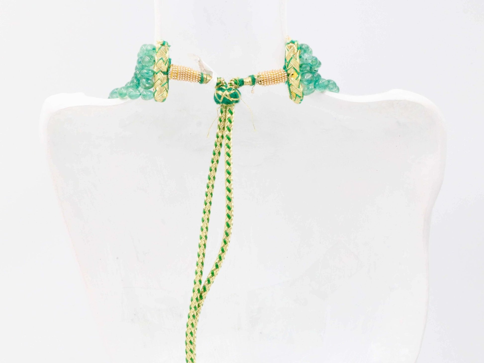 Aventurine Quartz Gemstone Necklace - Taj Mahal Gems