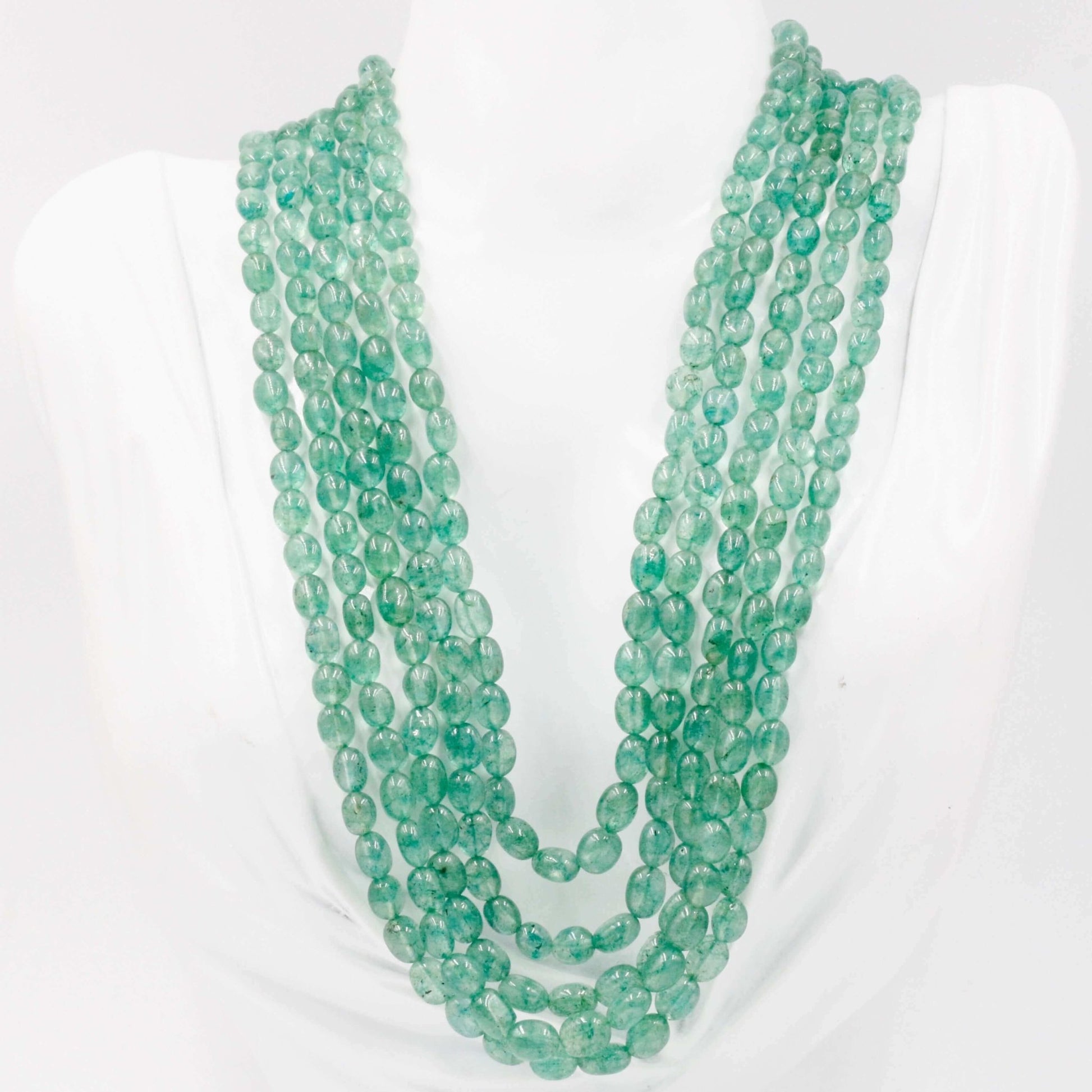 Aventurine Quartz Gemstone Necklace - Taj Mahal Gems