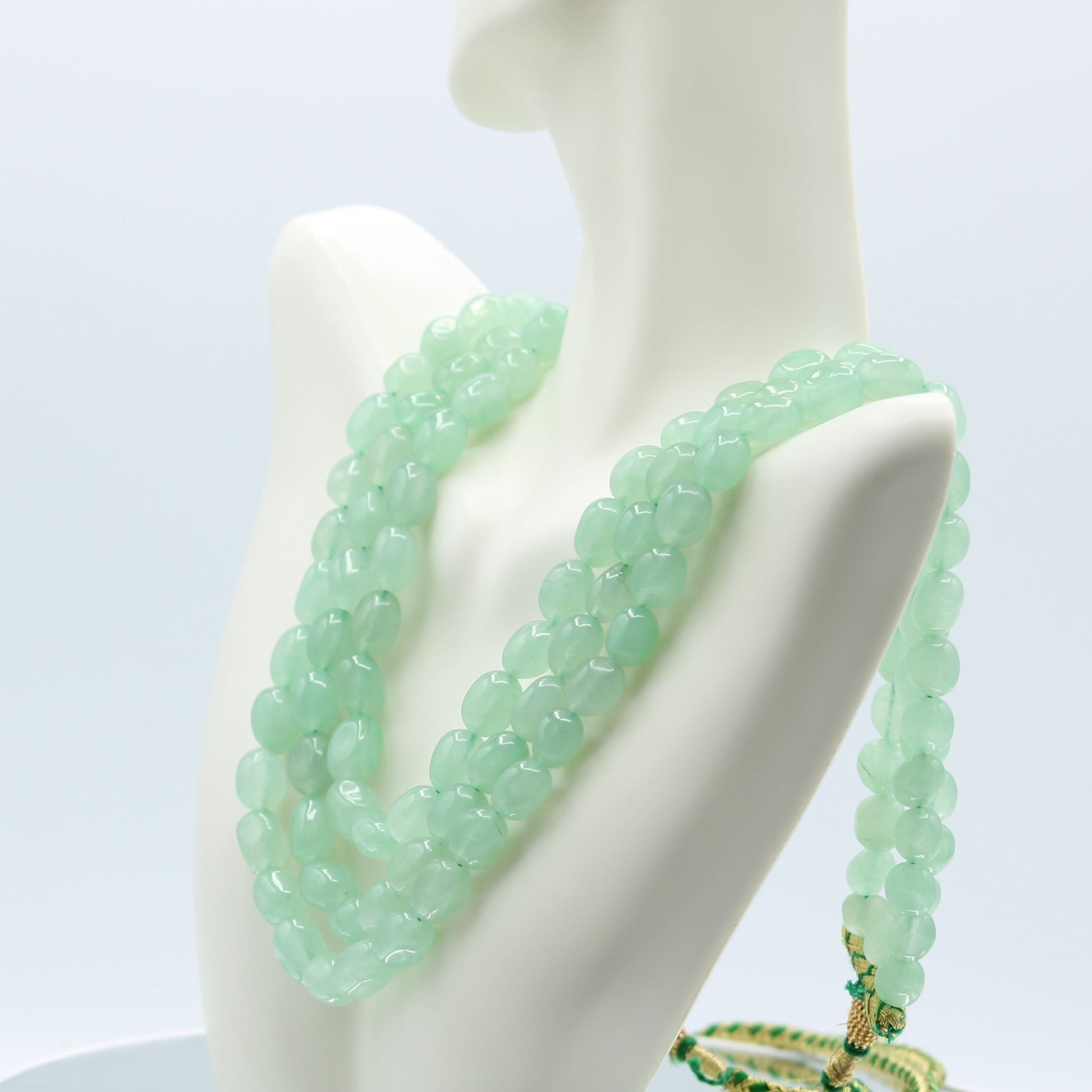 Mint Quartz Necklace - Taj Mahal Gems