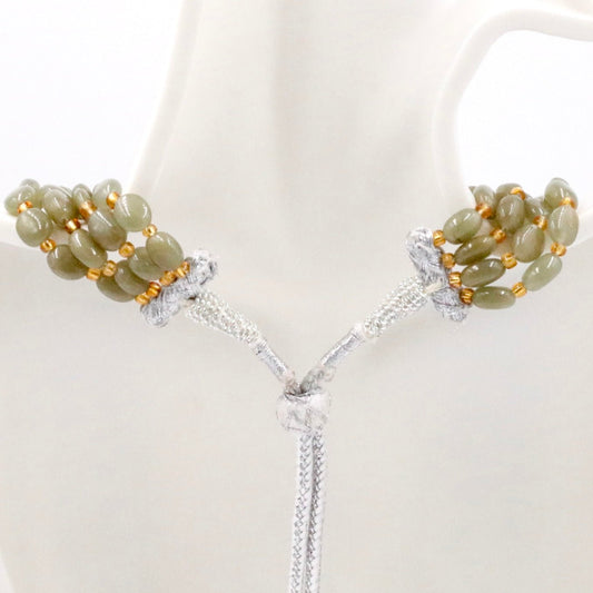 Chrysoberyl Beaded Necklace - Taj Mahal Gems