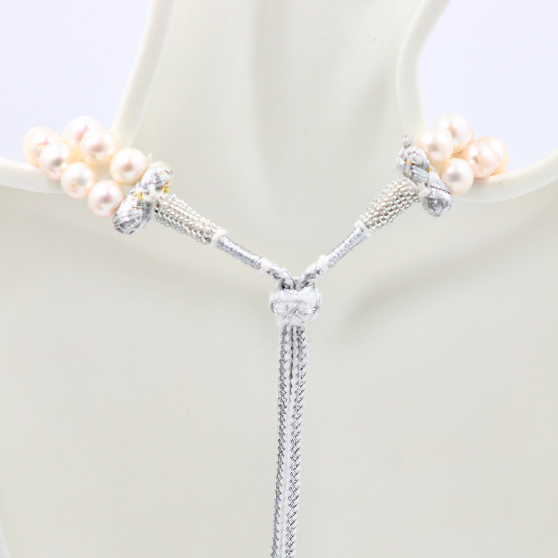 Cultured Pearl Beaded Necklace - Taj Mahal Gems