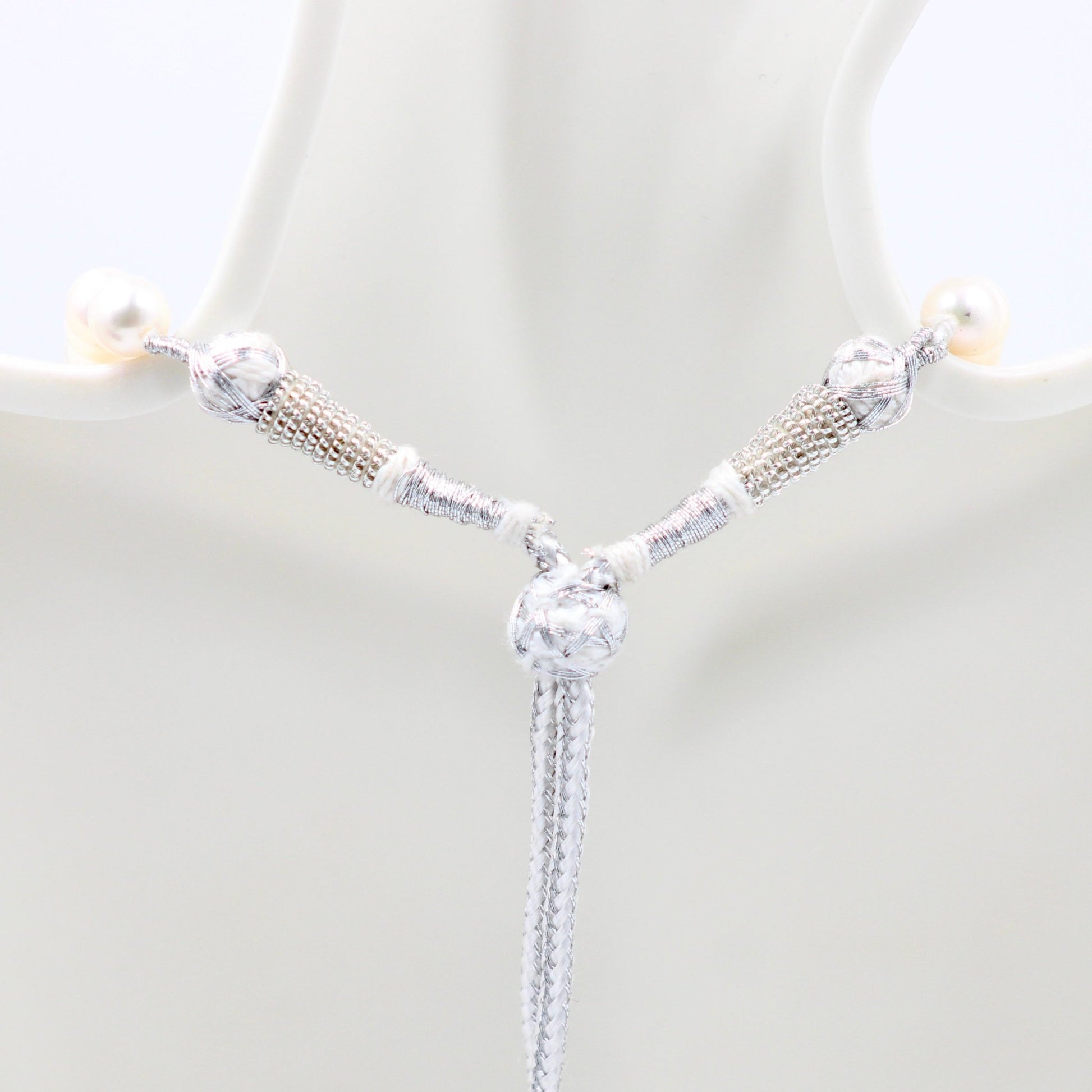 Cultured Pearl Beaded Necklace - Taj Mahal Gems