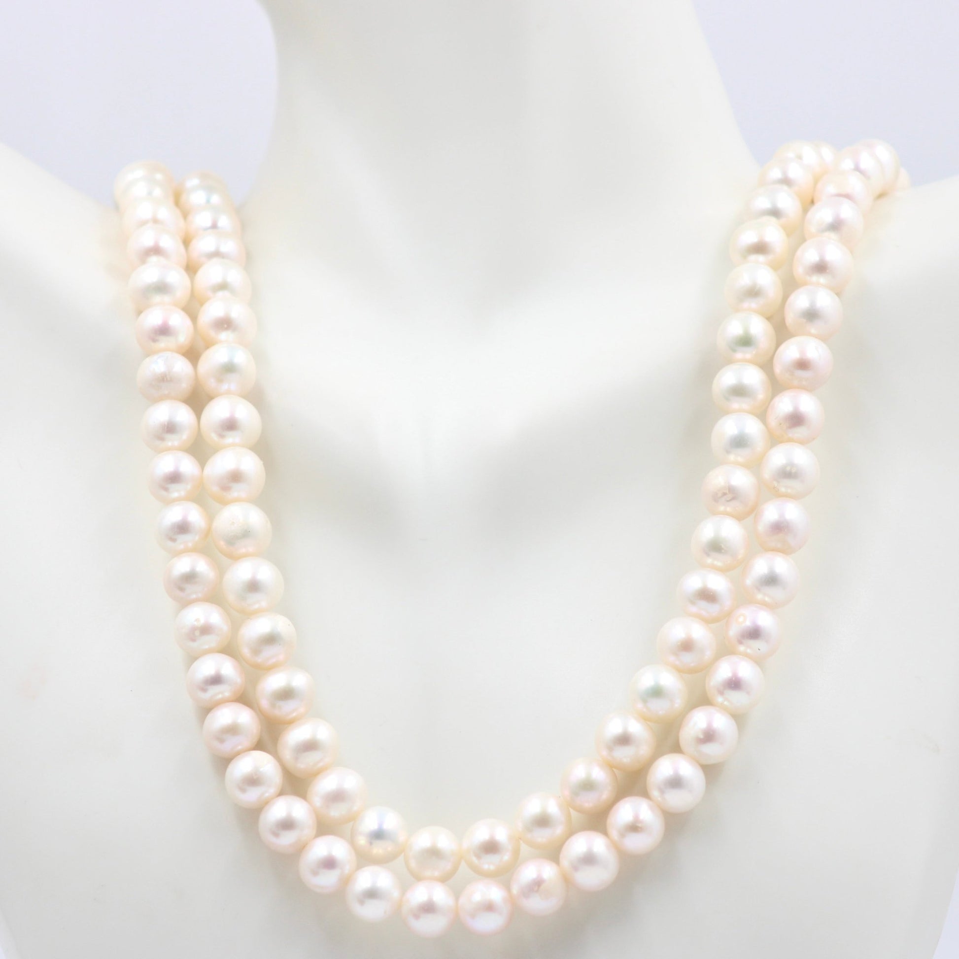 Cultured Pearl Beaded Necklace - Taj Mahal Gems