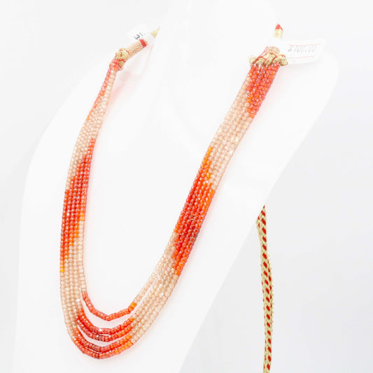 CZ Faceted Beaded Necklace - Taj Mahal Gems