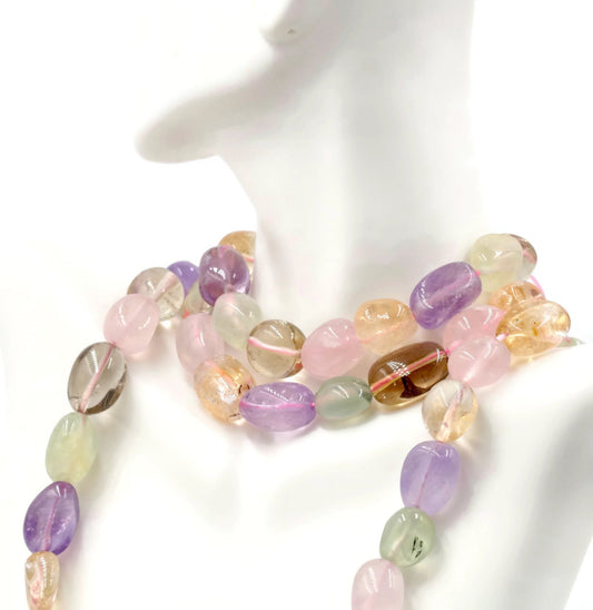 Genuine Amethyst Loose Beads Strand - Taj Mahal Gems