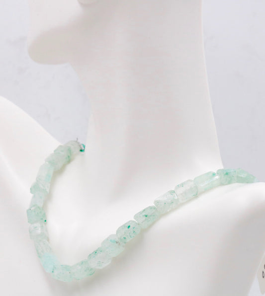 Green Grapolite Beads Strand - Taj Mahal Gems