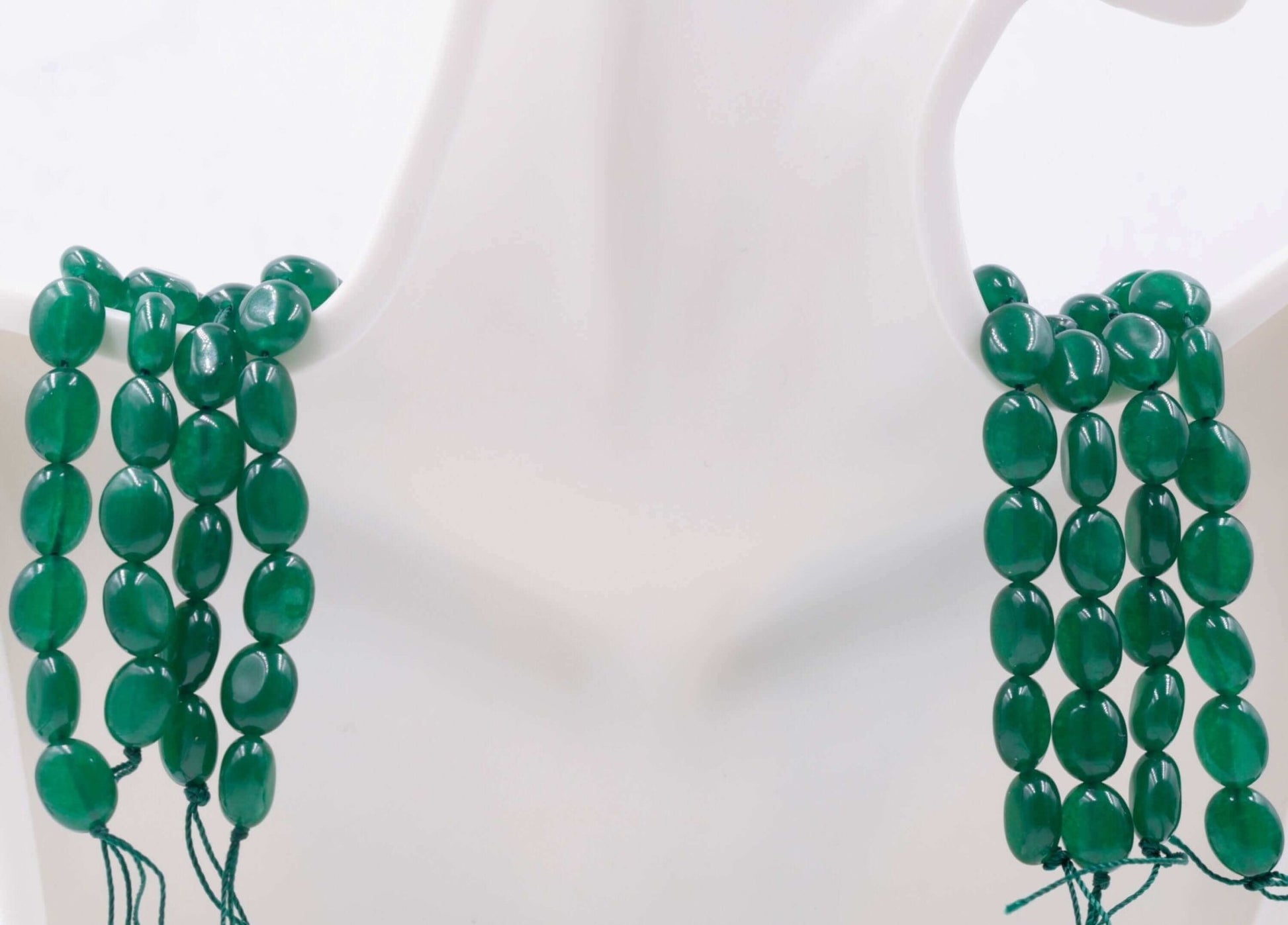 Green Quartz Beads - Taj Mahal Gems