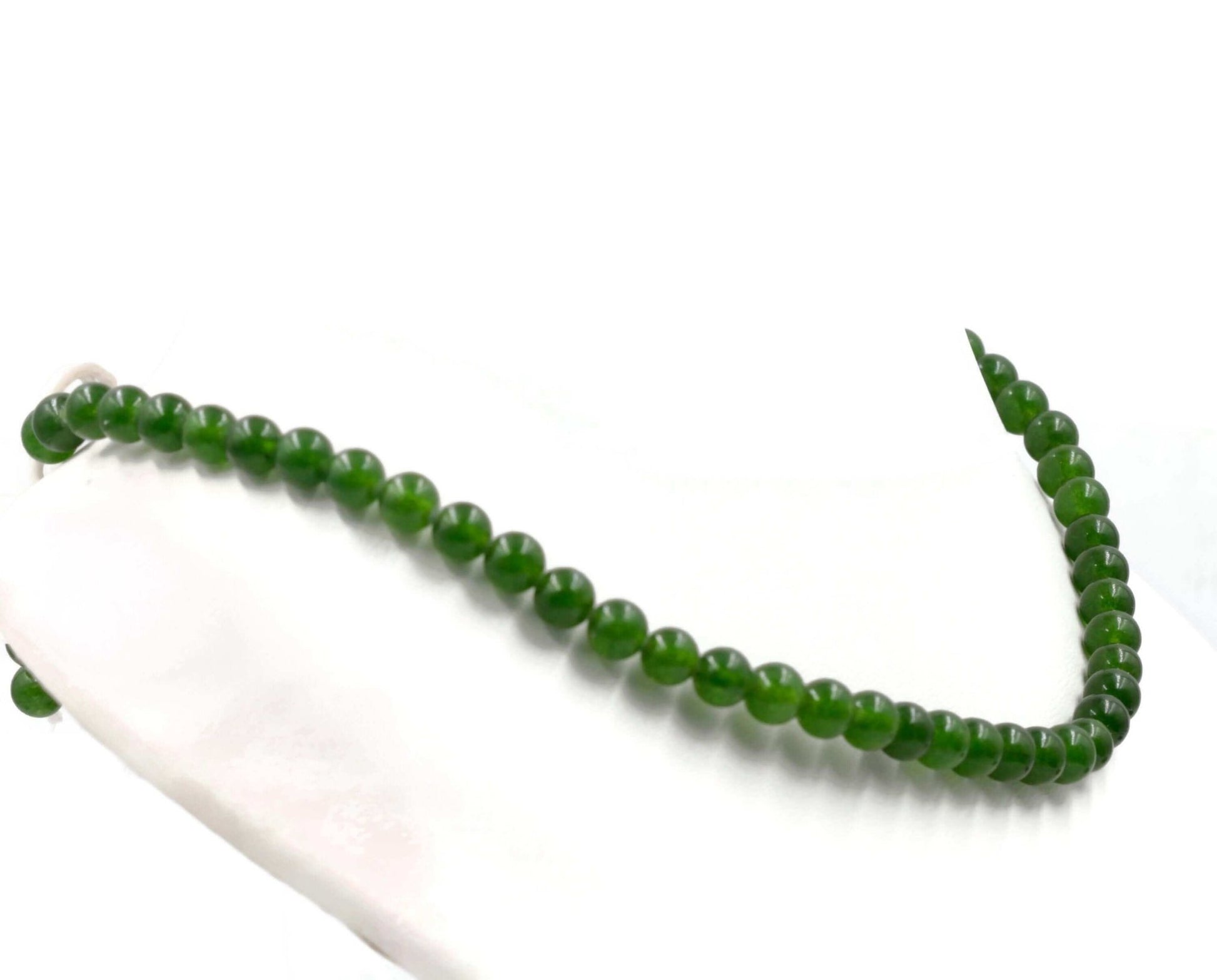 Green Quartz Beads - Taj Mahal Gems