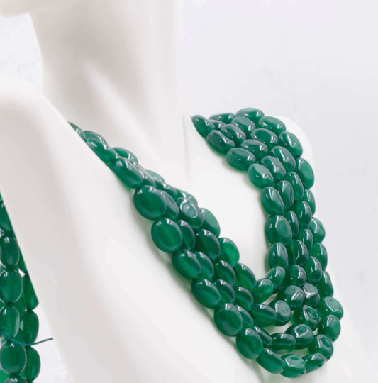 Green Quartz Beads - Taj Mahal Gems