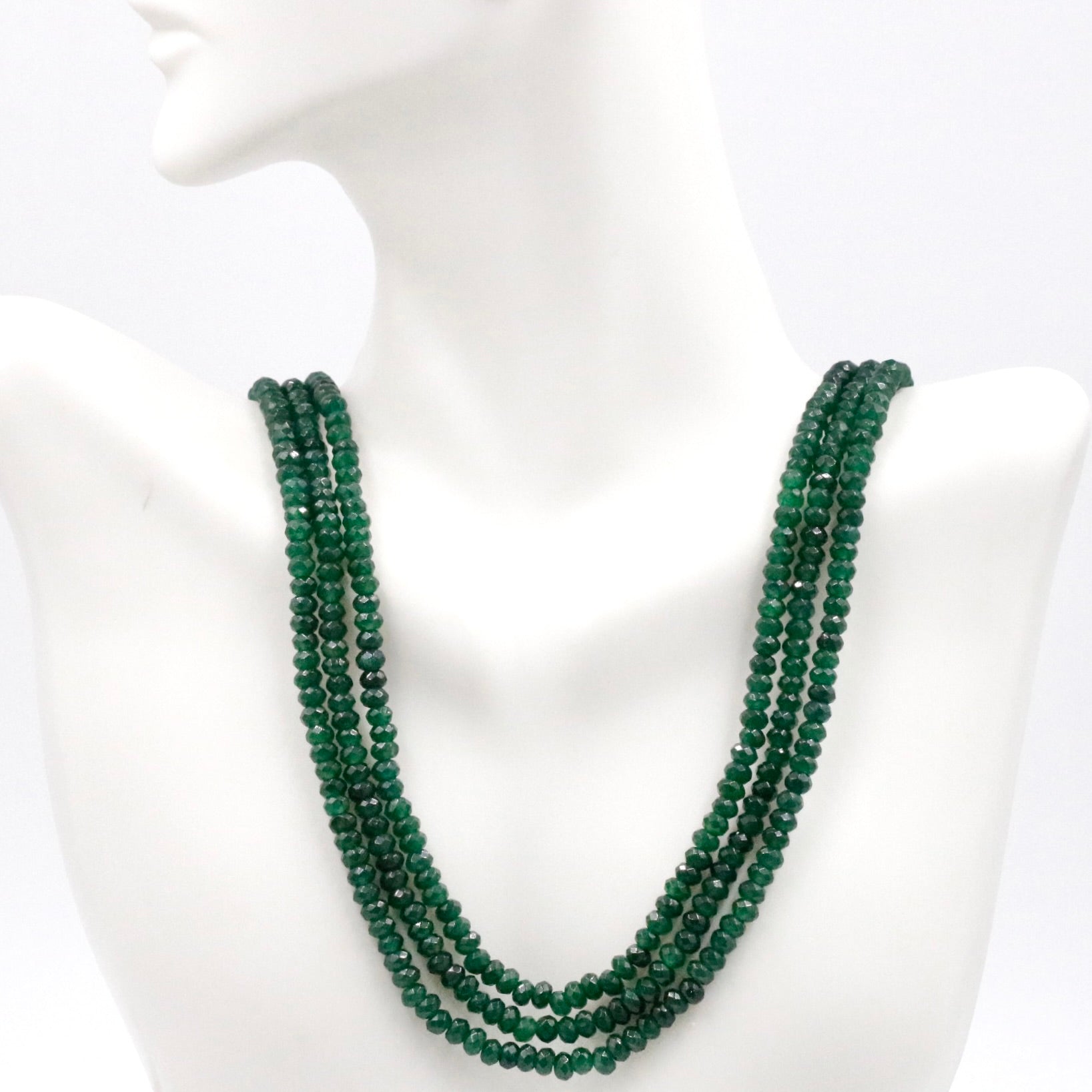 Green Quartz Necklace - Taj Mahal Gems