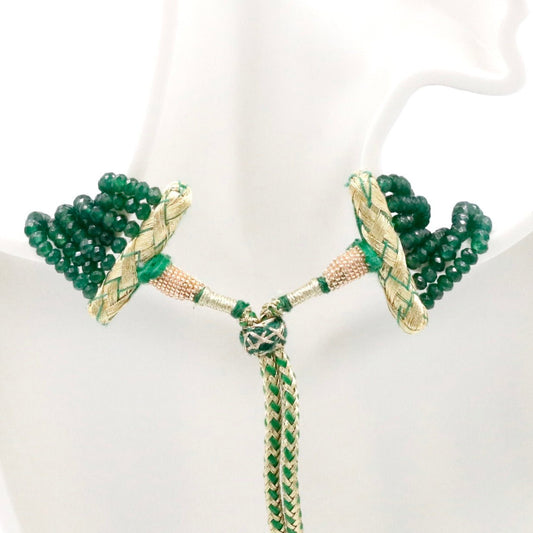 Green Quartz Necklace - Taj Mahal Gems