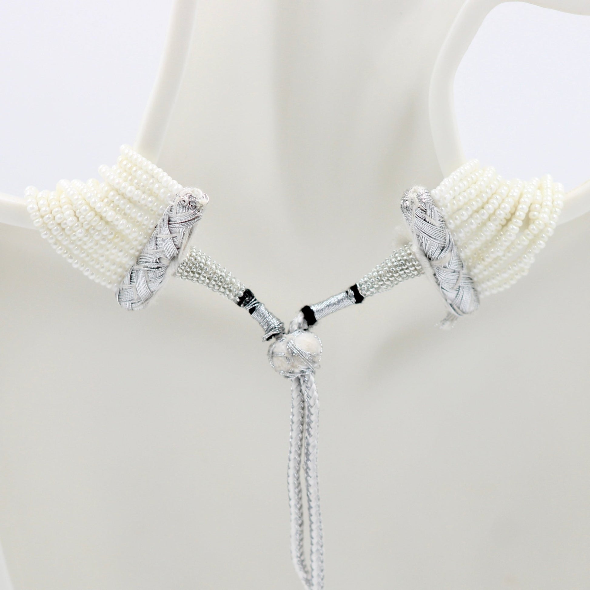 Layered Seed Bead Necklace - Taj Mahal Gems