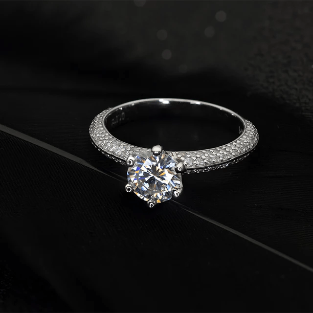 Luxury Halo Jewelems Diamond Ring - Taj Mahal Gems