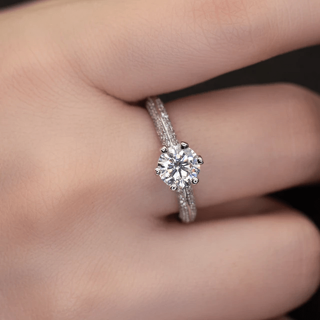 Luxury Halo Jewelems Diamond Ring - Taj Mahal Gems