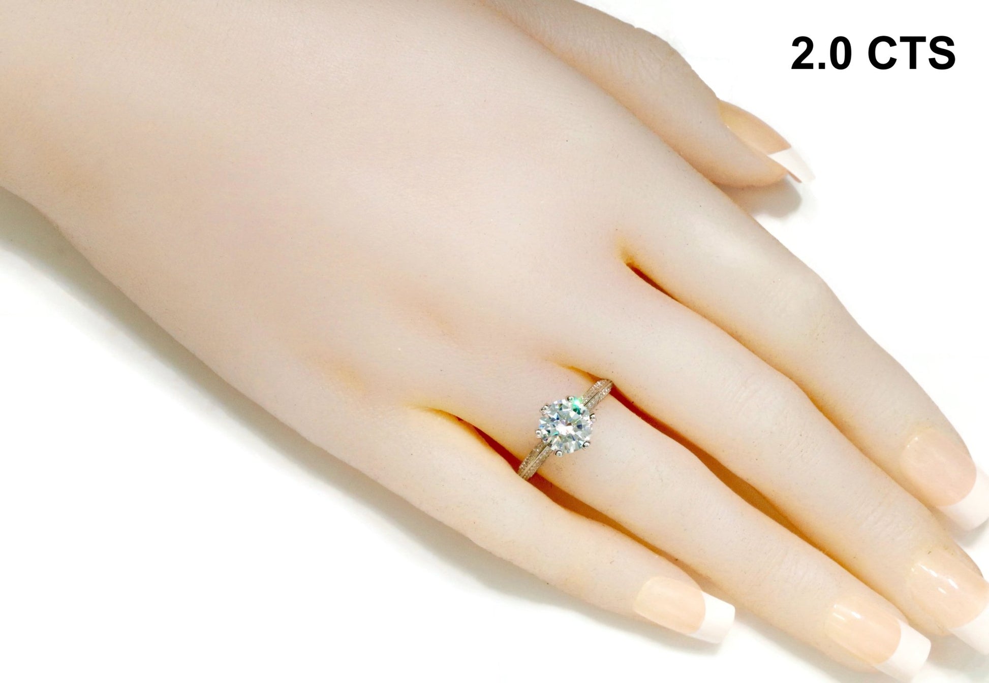 Luxury Halo Jewelems Diamond Ring - Taj Mahal Gems