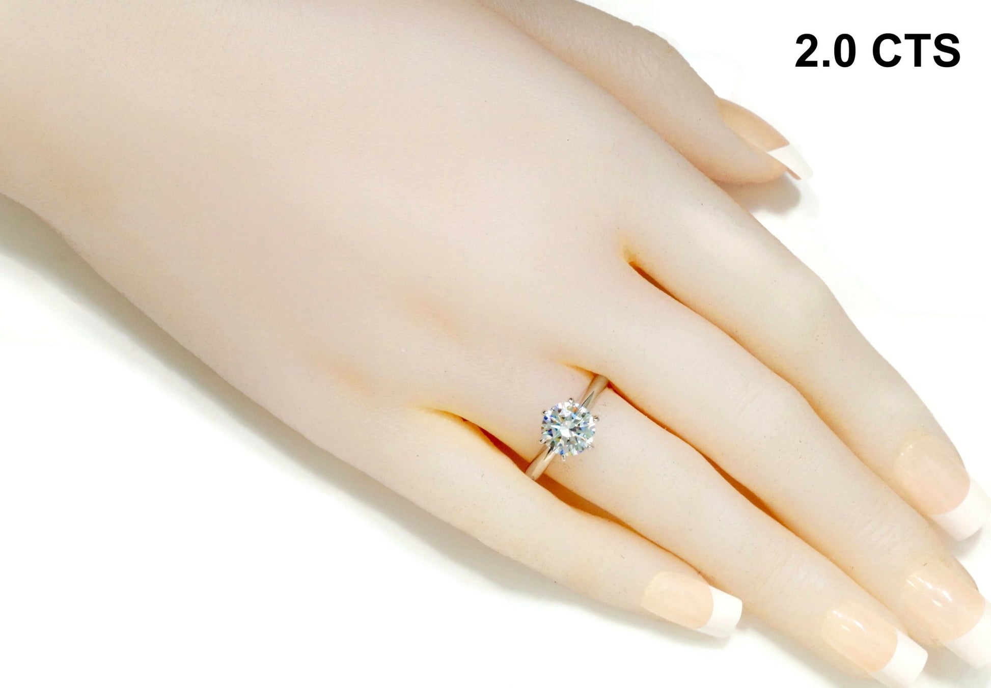 Luxury Solitaire Jewelems Diamond Ring - Taj Mahal Gems