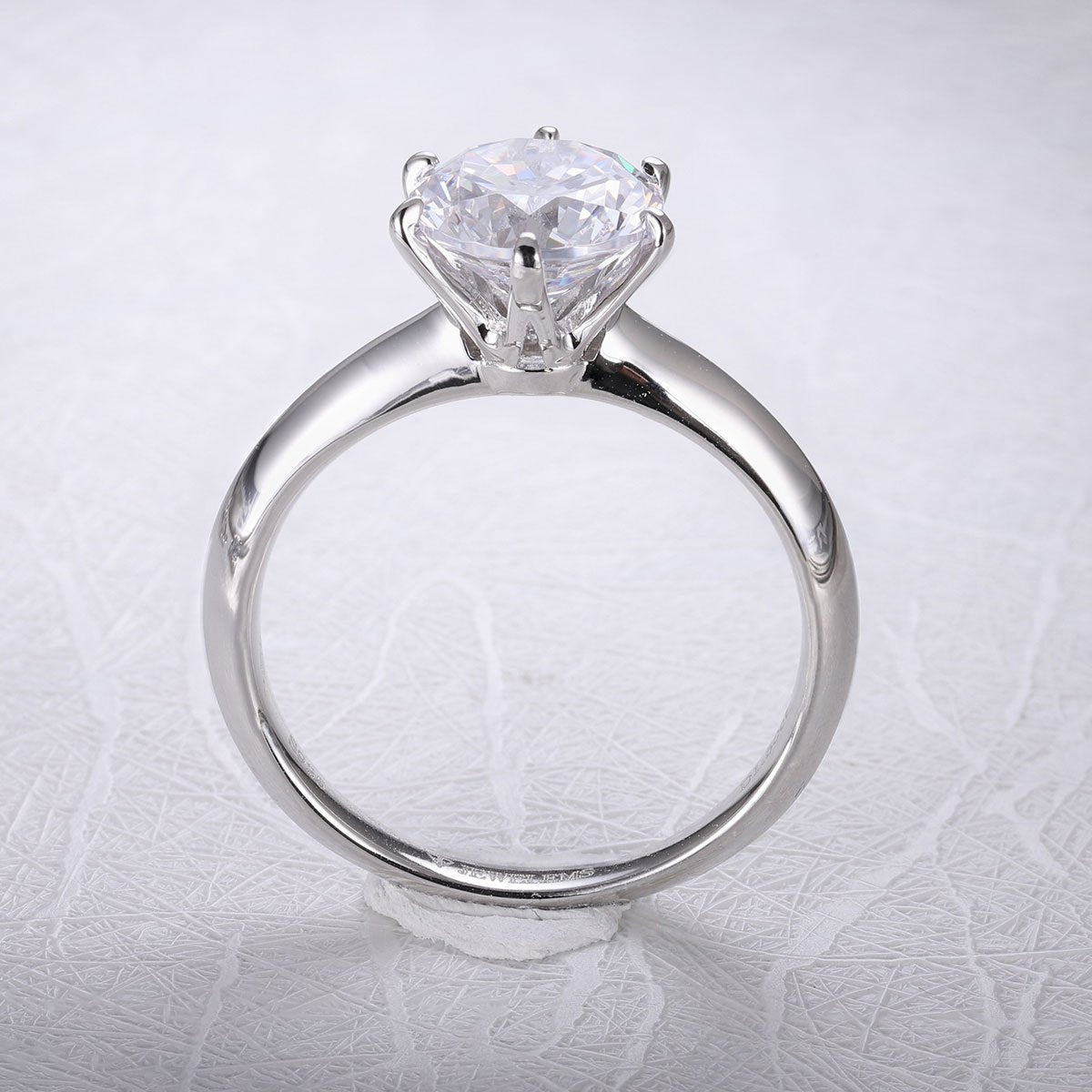 Luxury Solitaire Jewelems Diamond Ring - Taj Mahal Gems