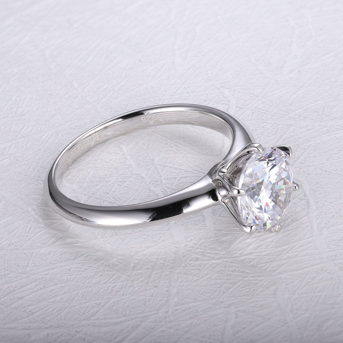 Luxury Solitaire Jewelems Diamond Ring - Taj Mahal Gems