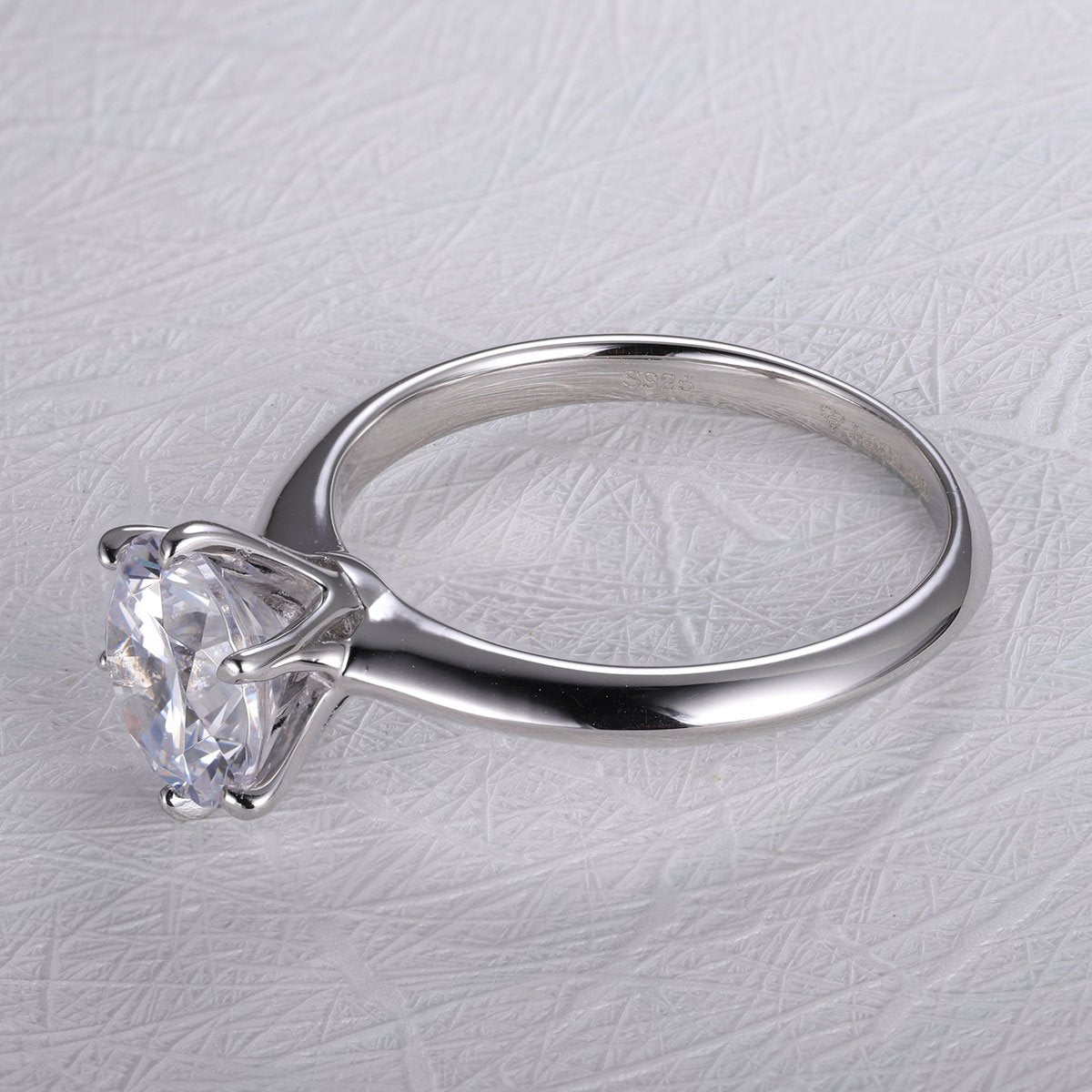 Luxury Solitaire Jewelems Diamond Ring - Taj Mahal Gems
