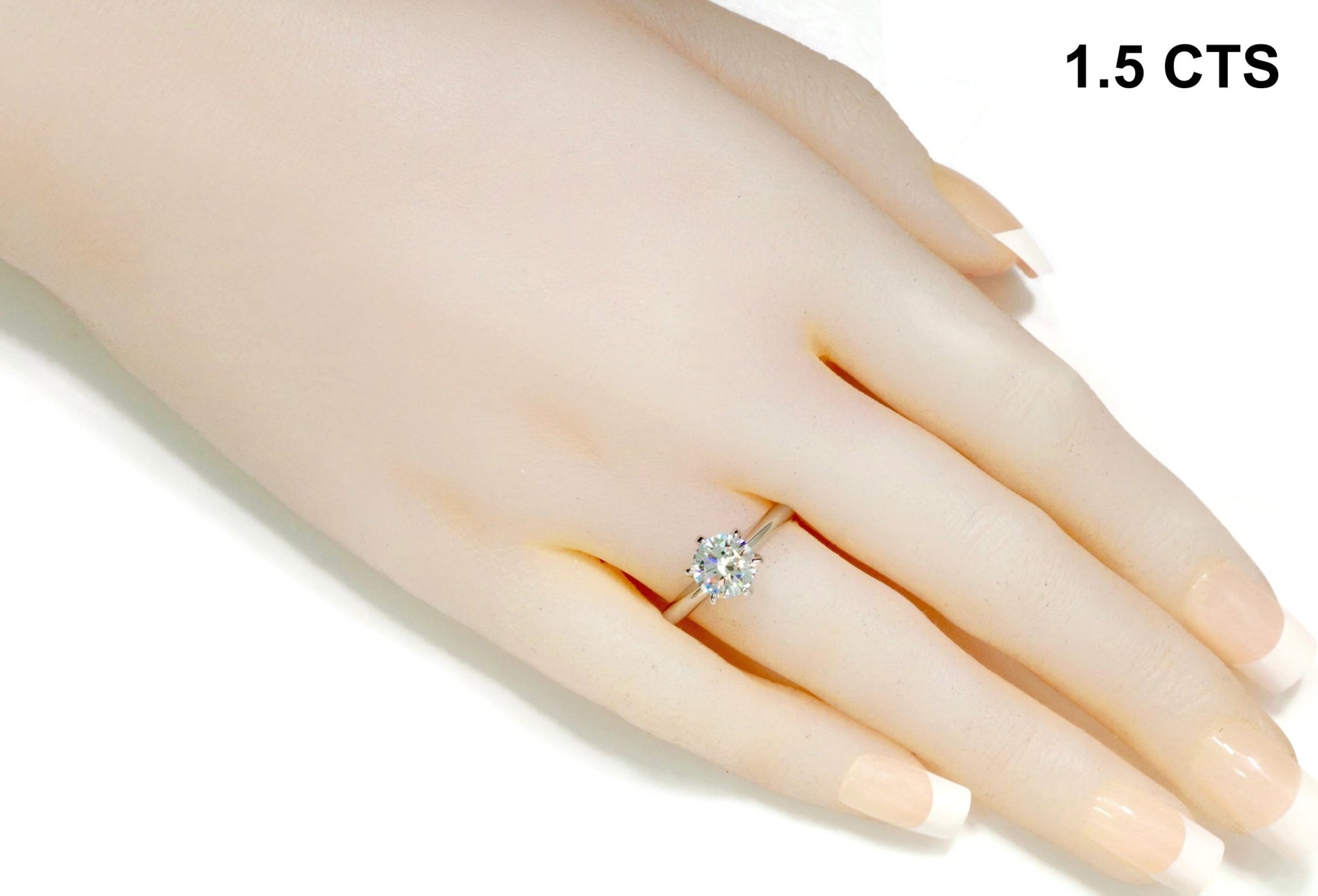 Luxury Solitaire Jewelems Diamond Ring - Taj Mahal Gems