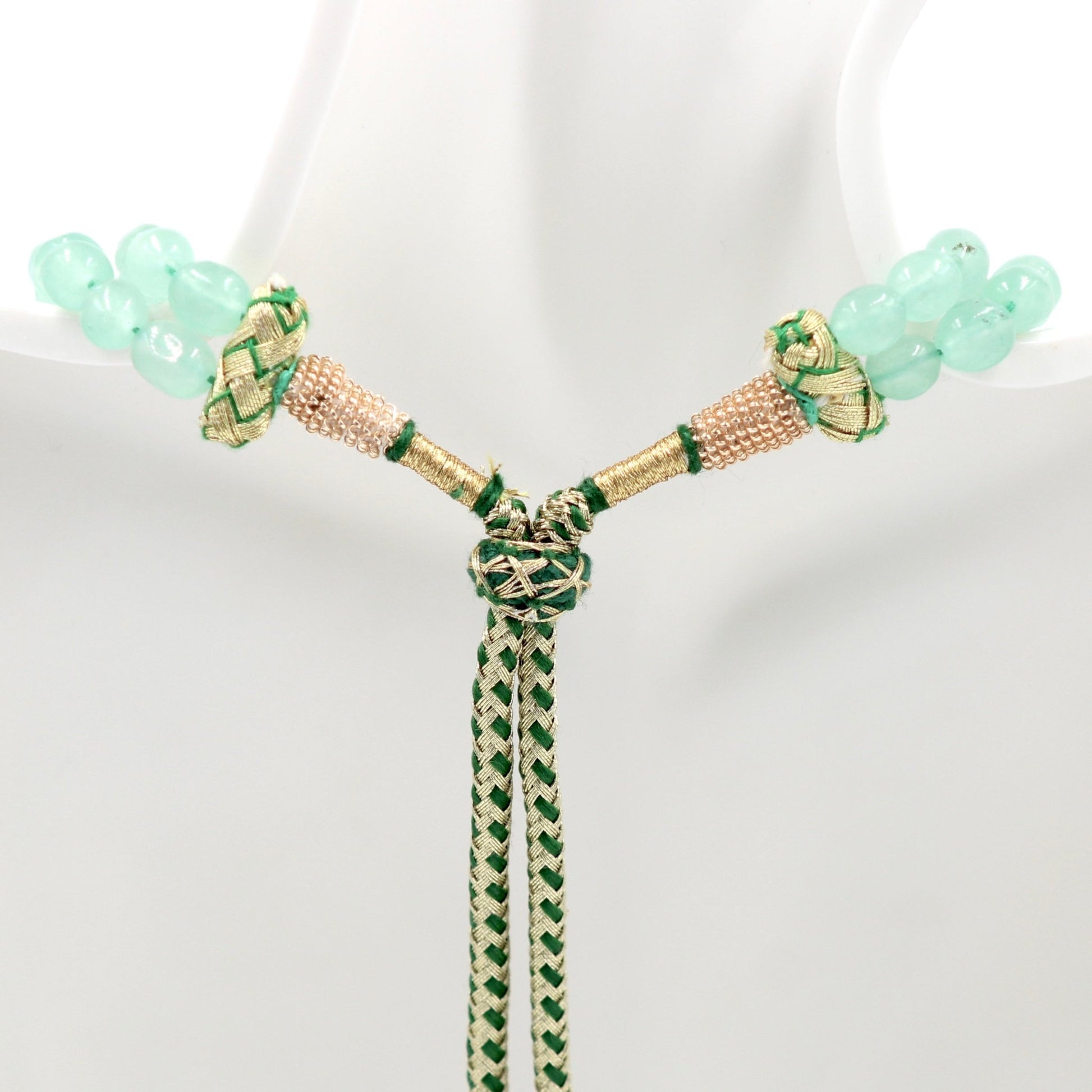Mint Green Quartz Necklace - Taj Mahal Gems