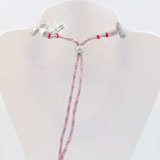 Multi - Color CZ Beaded Necklace - Taj Mahal Gems