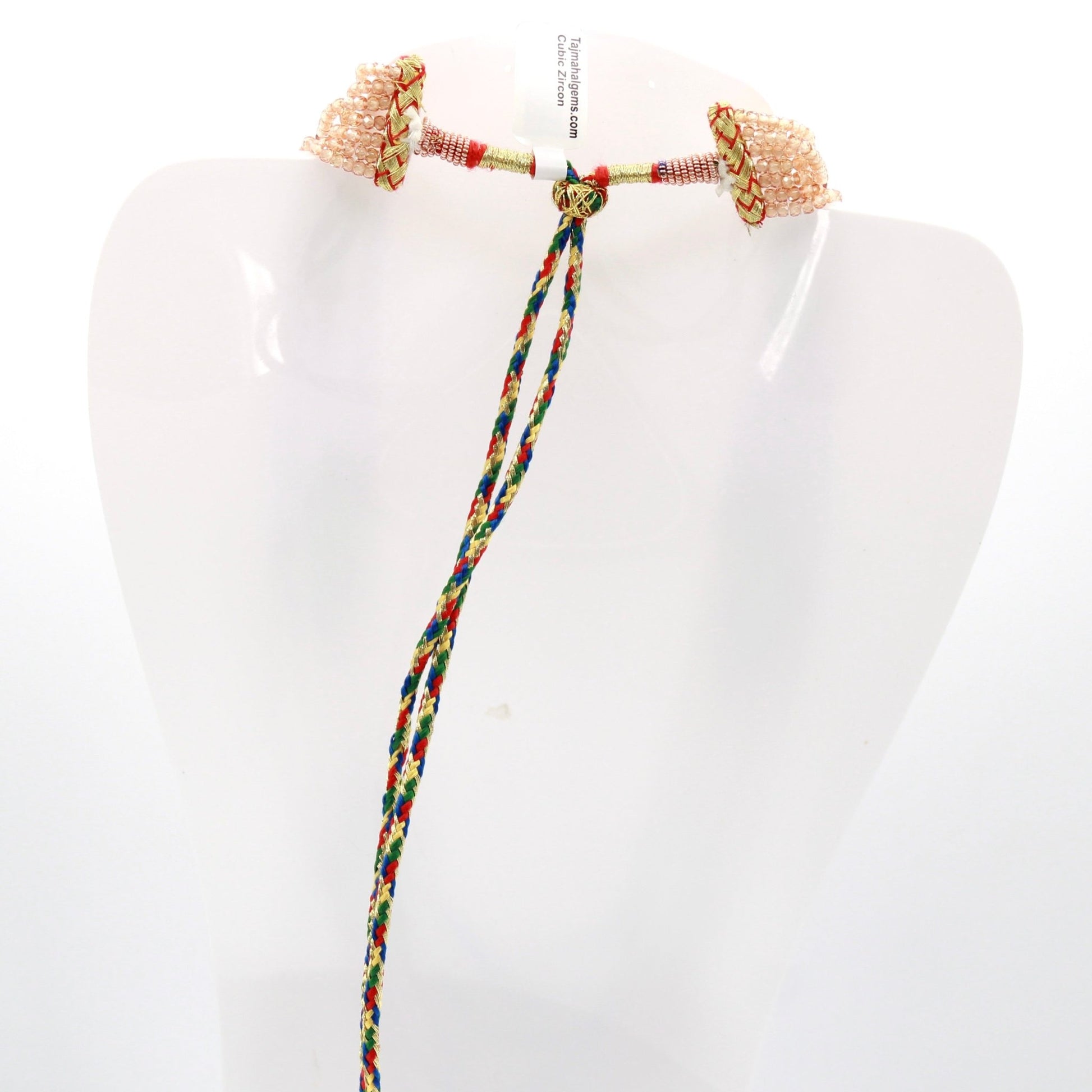 Multi Color CZ Necklace - Taj Mahal Gems