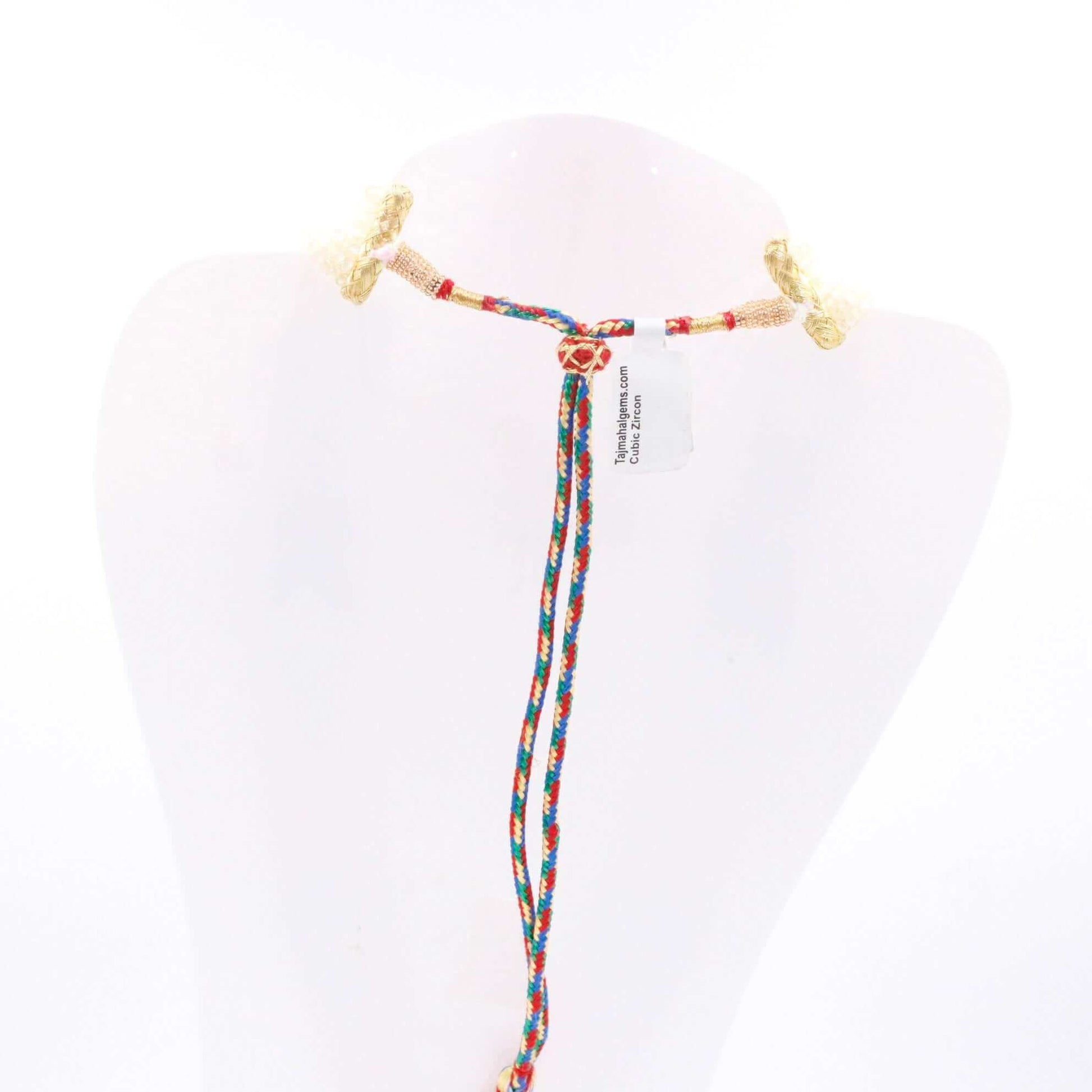 Multi - Color CZ Necklace - Taj Mahal Gems