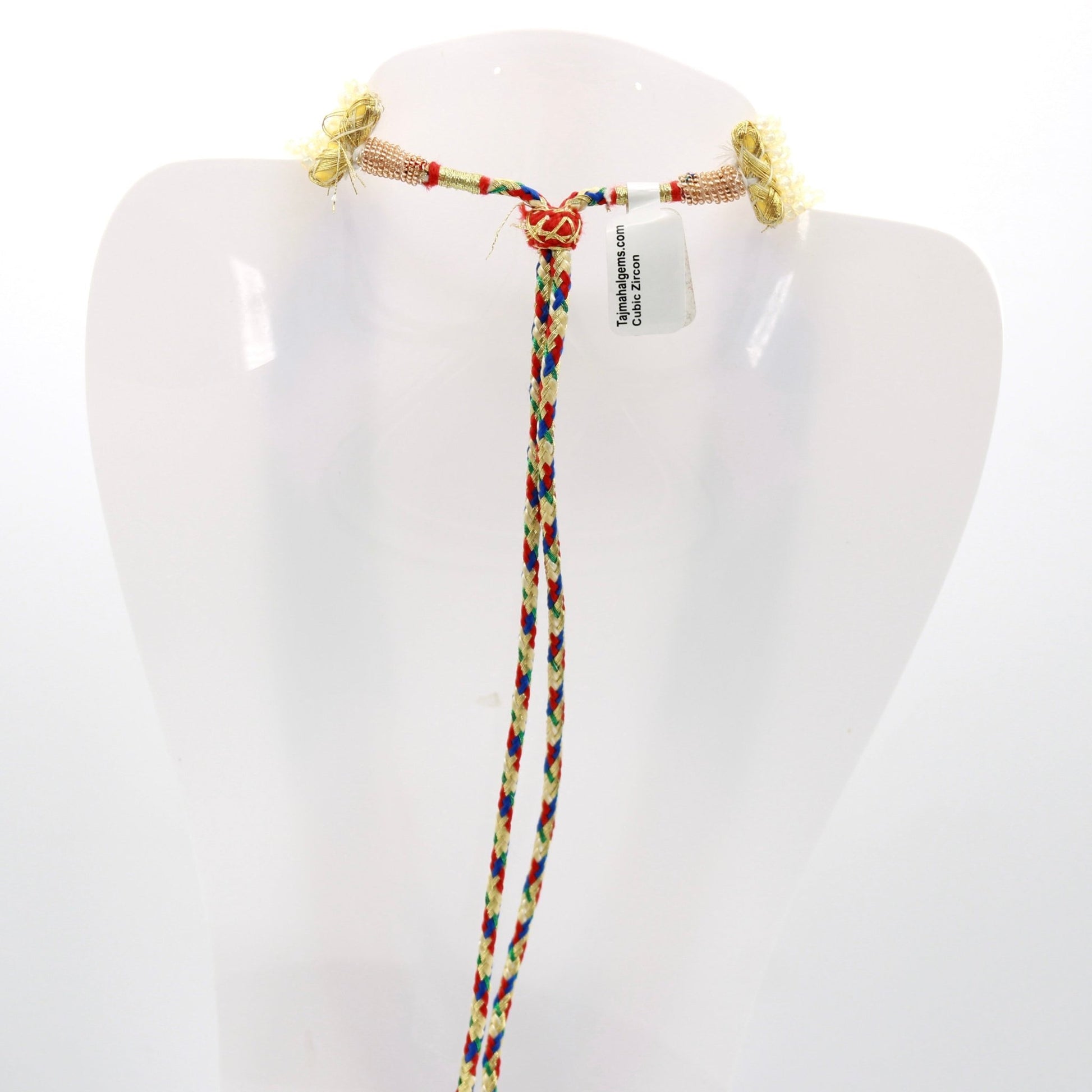 Multi Color CZ Necklace - Taj Mahal Gems