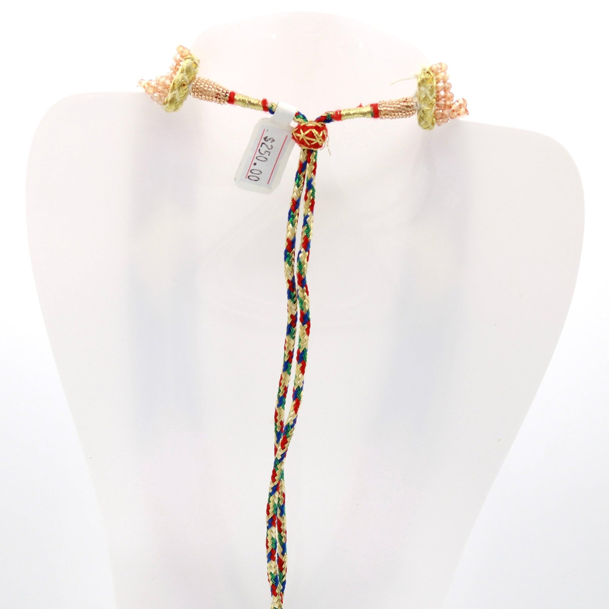 Multi Color CZ Necklace - Taj Mahal Gems