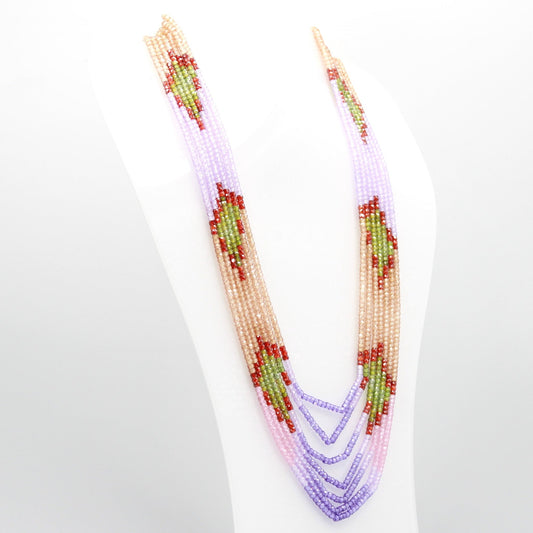 Multi Color CZ Necklace - Taj Mahal Gems