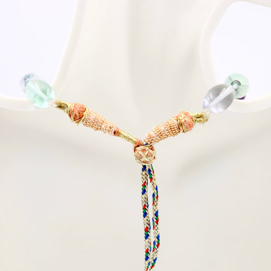 Multi Color Fluorite Necklace - Taj Mahal Gems
