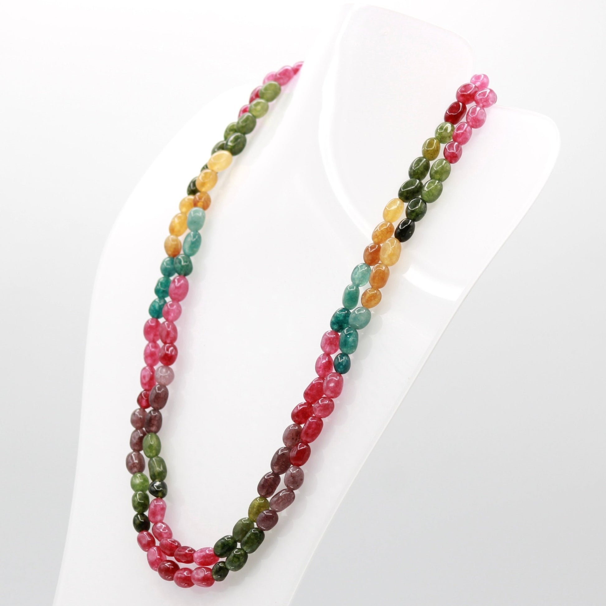 Multi Color Quartz Necklace - Taj Mahal Gems