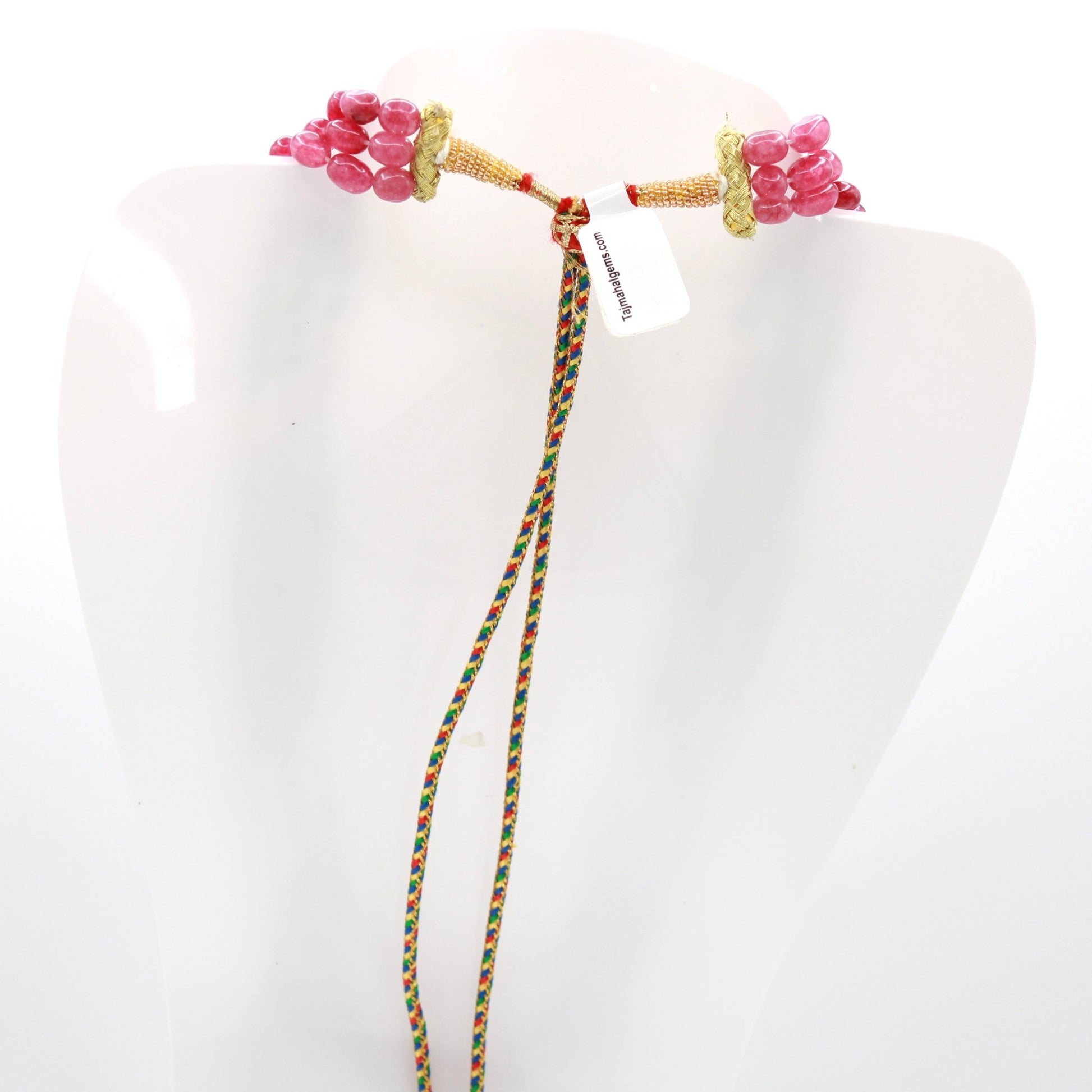 Multi Color Quartz Necklace - Taj Mahal Gems