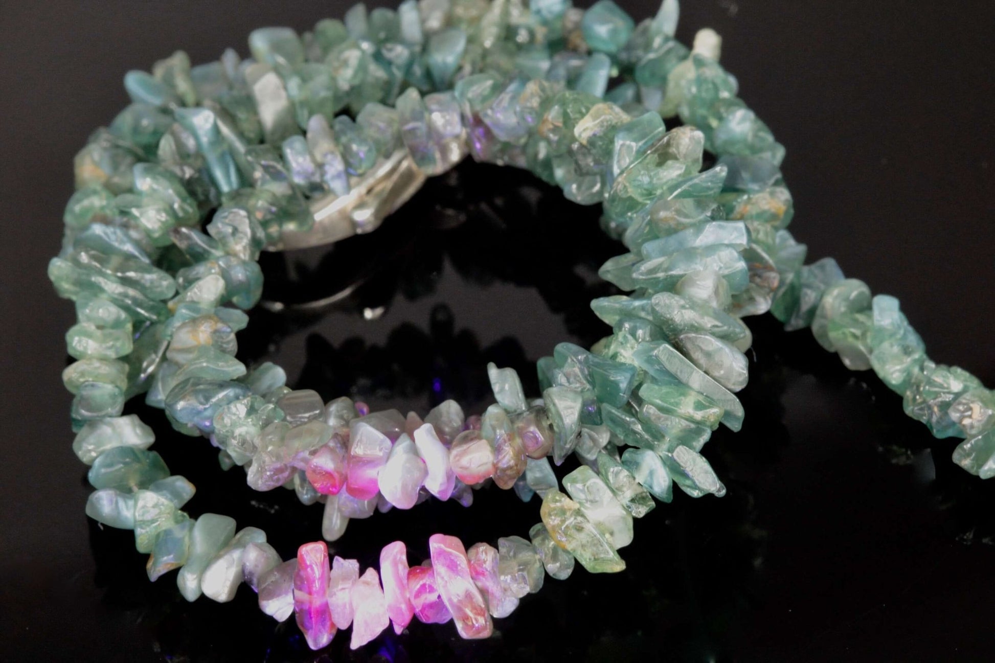 Natural Alexandrite Beaded Necklace - Taj Mahal Gems