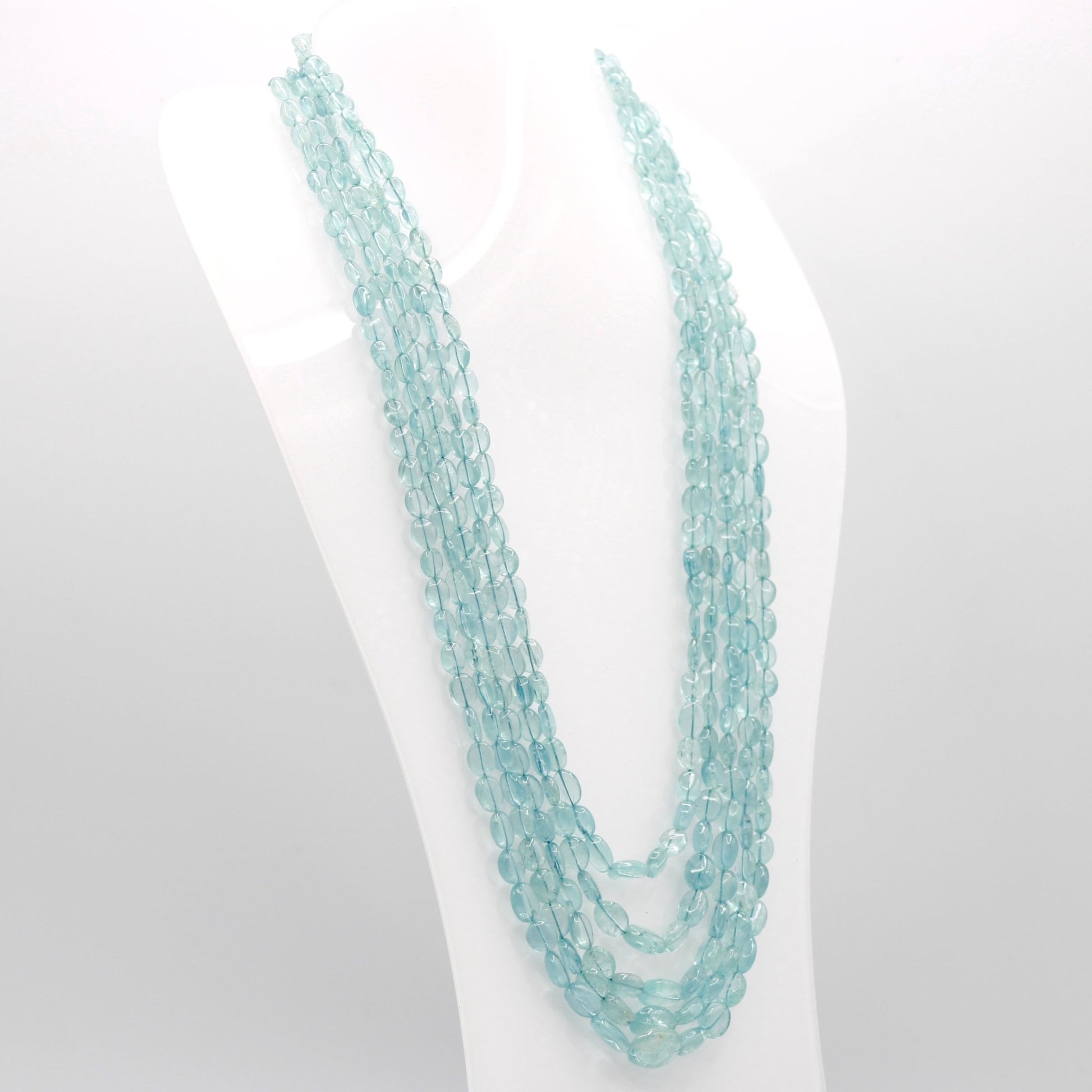 Natural Aquamarine Necklace - Taj Mahal Gems