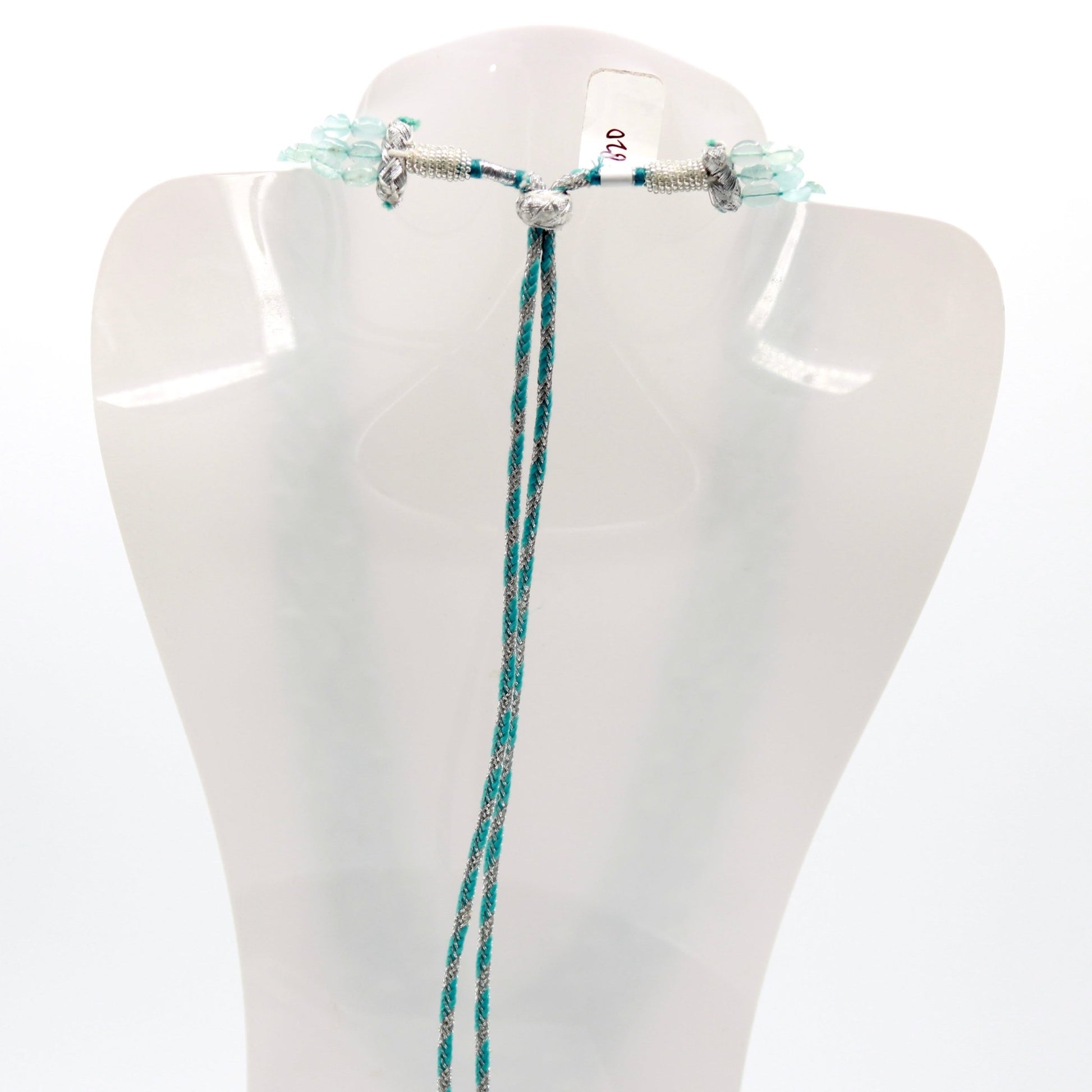 Natural Aquamarine Necklace - Taj Mahal Gems