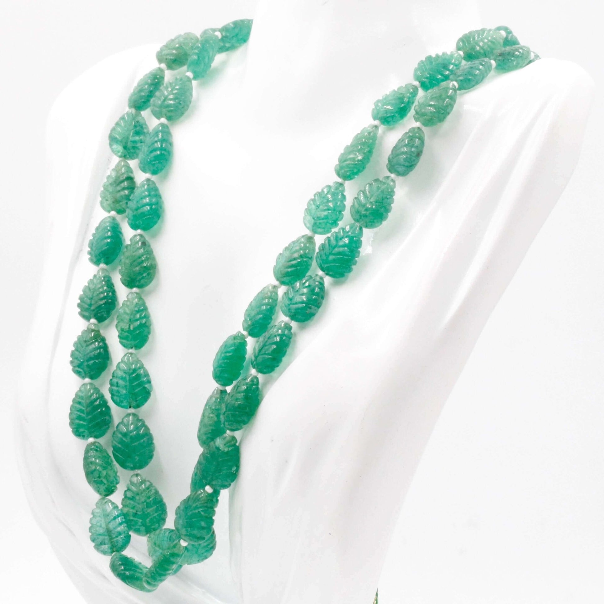 Natural Aventurine Quartz Necklace - Taj Mahal Gems