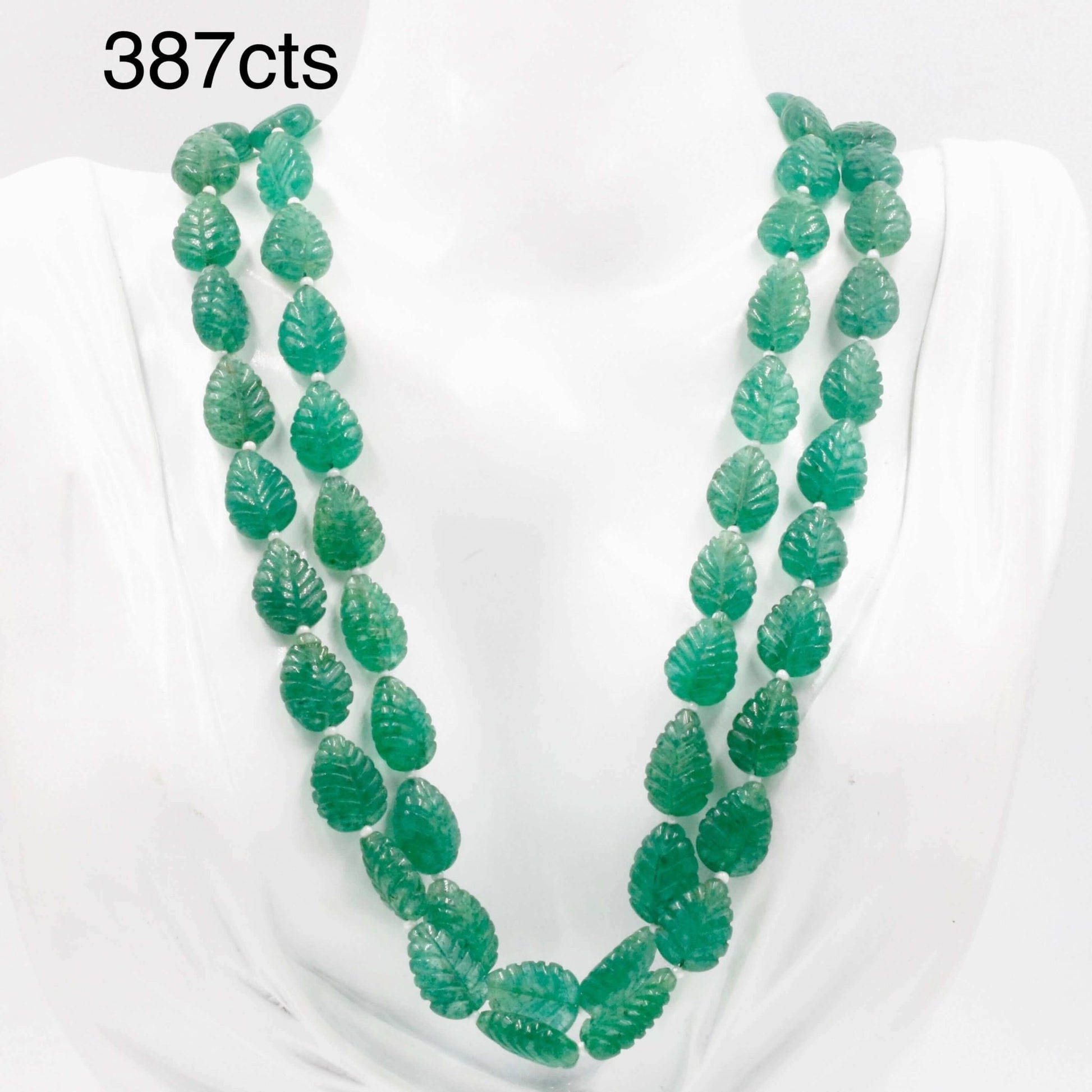 Natural Aventurine Quartz Necklace - Taj Mahal Gems
