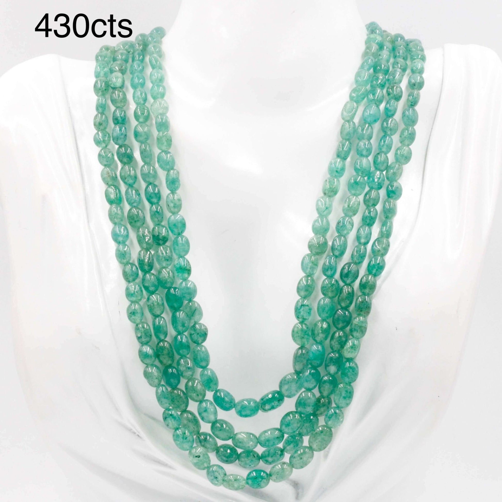 Natural Aventurine Quartz Necklace - Taj Mahal Gems